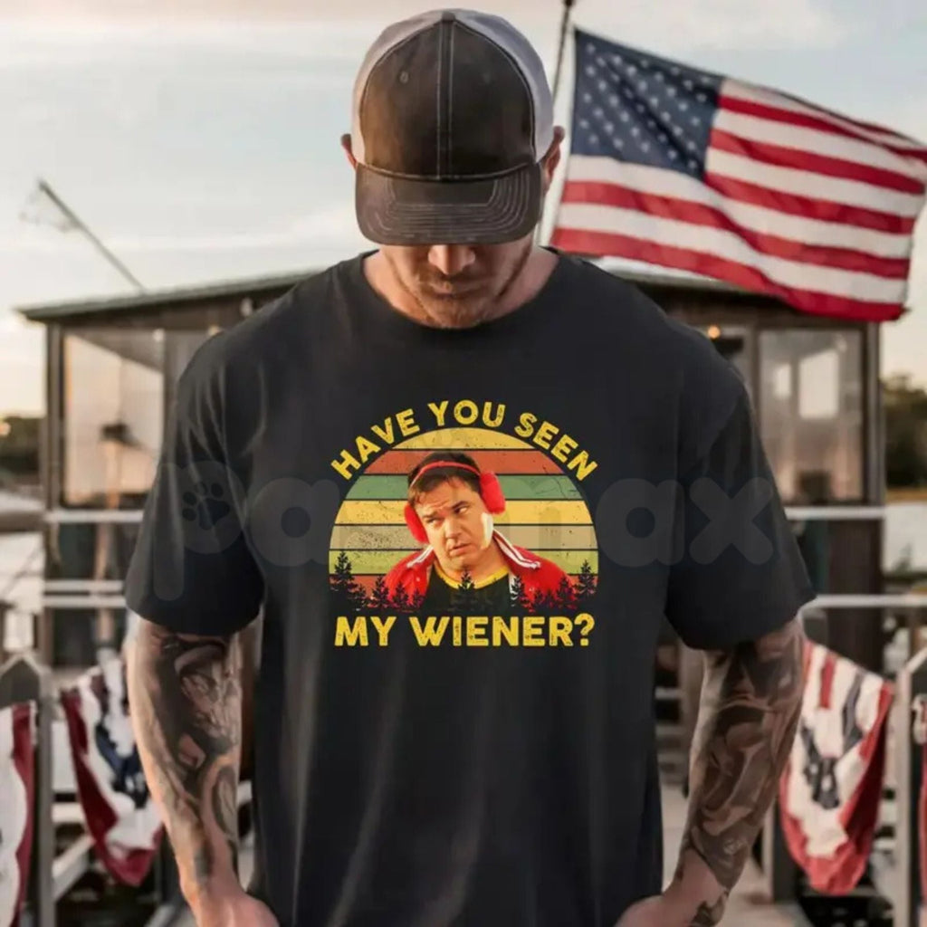 "Something About Mary" Have You Seen My Wiener T-Shirt – Funny 90s Comedy Movie Graphic Tee, Premium 100% Cotton Warren Quote Top, Soft Lived-In Heavyweight Sarcastic Nostalgia Shirt, Made in USA