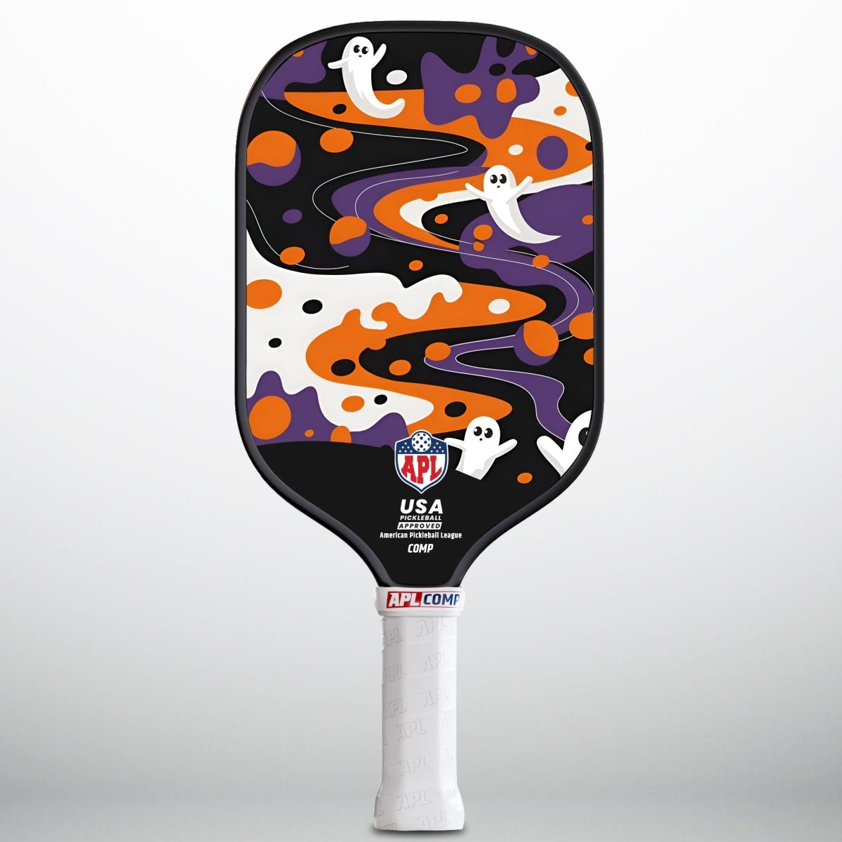 APL - Curved Patterns Pickleball Paddle | 16mm Carbon Fiber | Best Pickleball Paddles | American Pickleball League