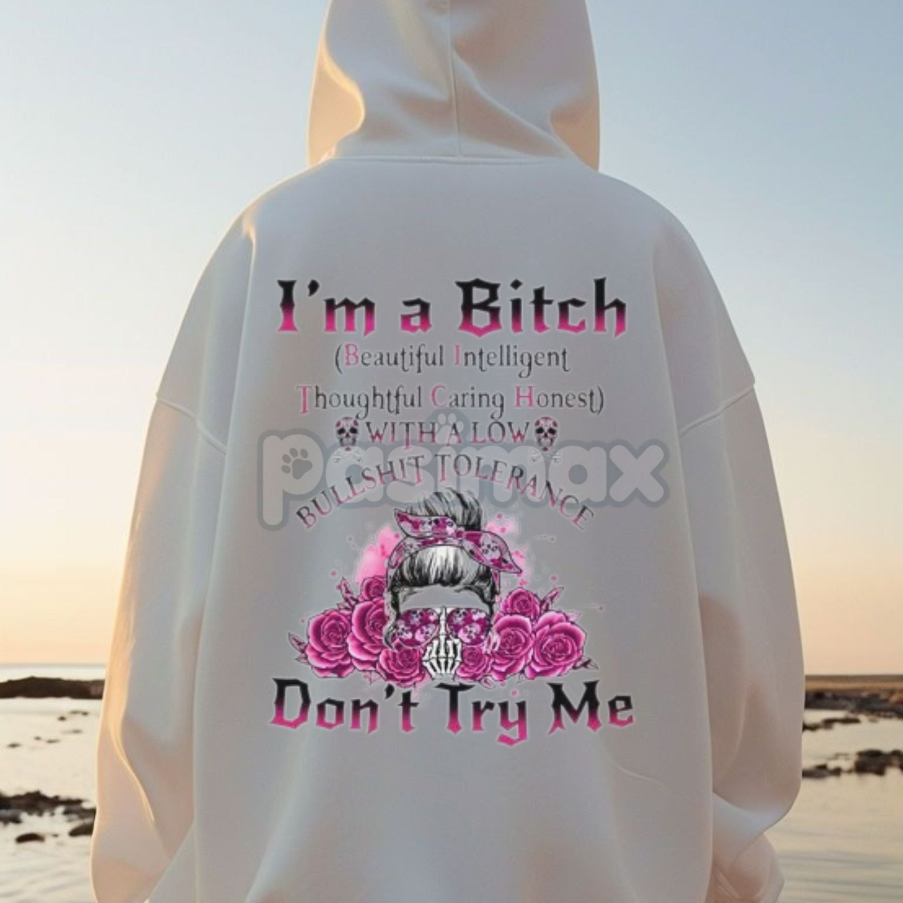 Pasimax Generation Skull Hoodie — lifestyle context