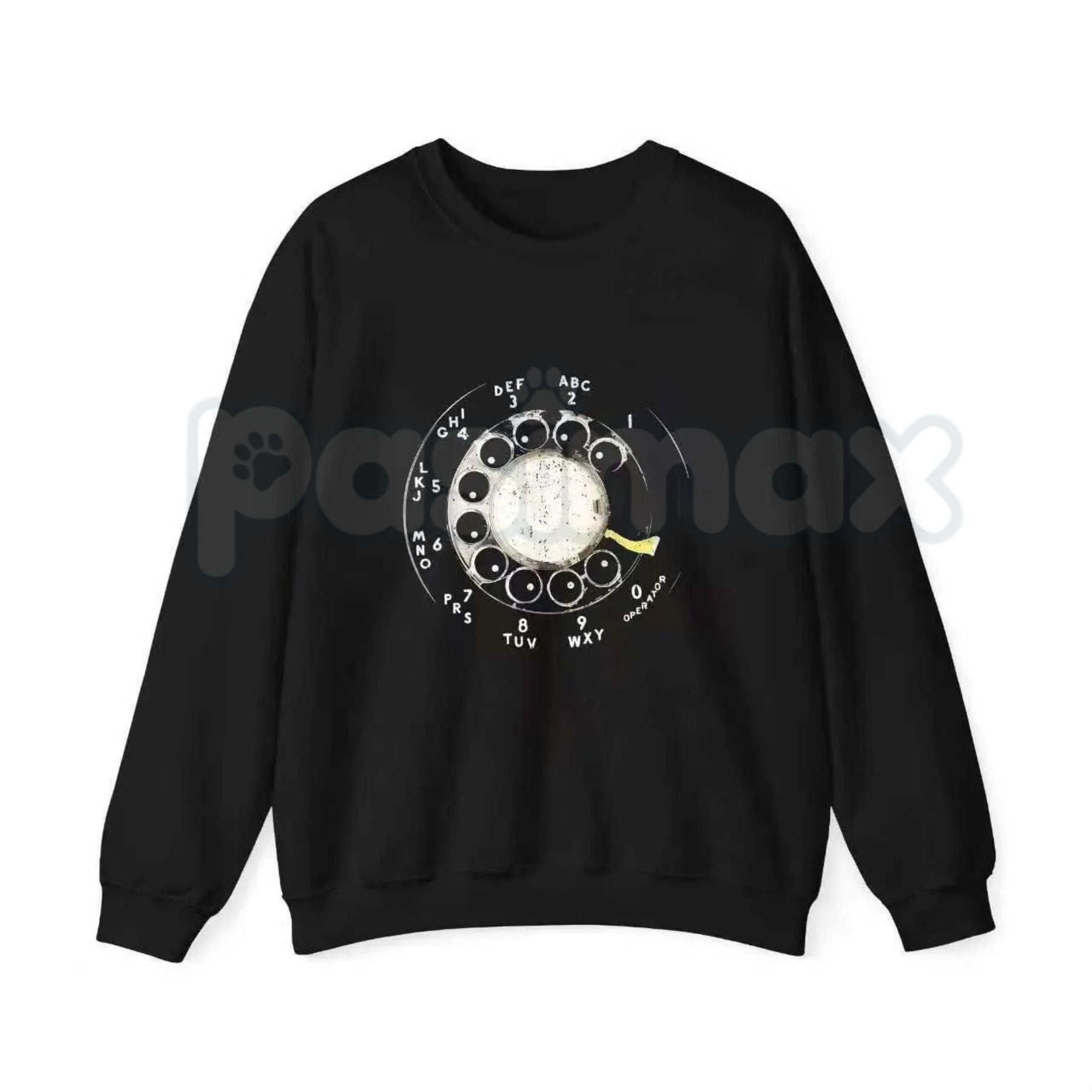 Vintage Rotary Phone Dial Shirt – Retro Analog Technology Hoodie & 100% Cotton Nostalgic Sweatshirt