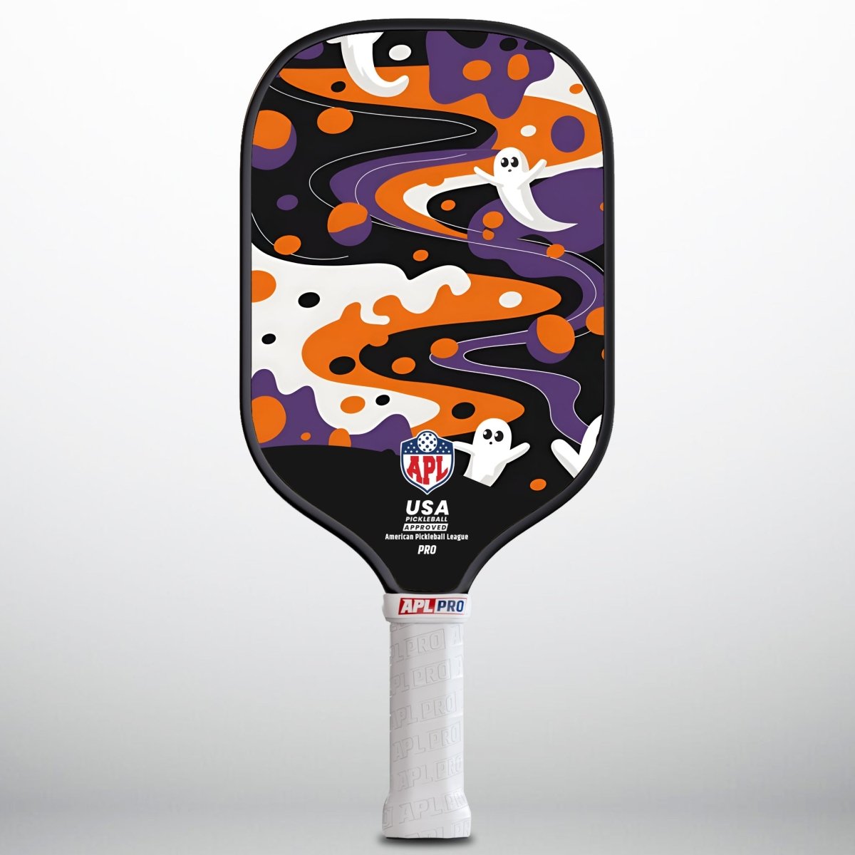 APL - Curved Patterns Pickleball Paddle | 16mm Carbon Fiber | Best Pickleball Paddles | American Pickleball League