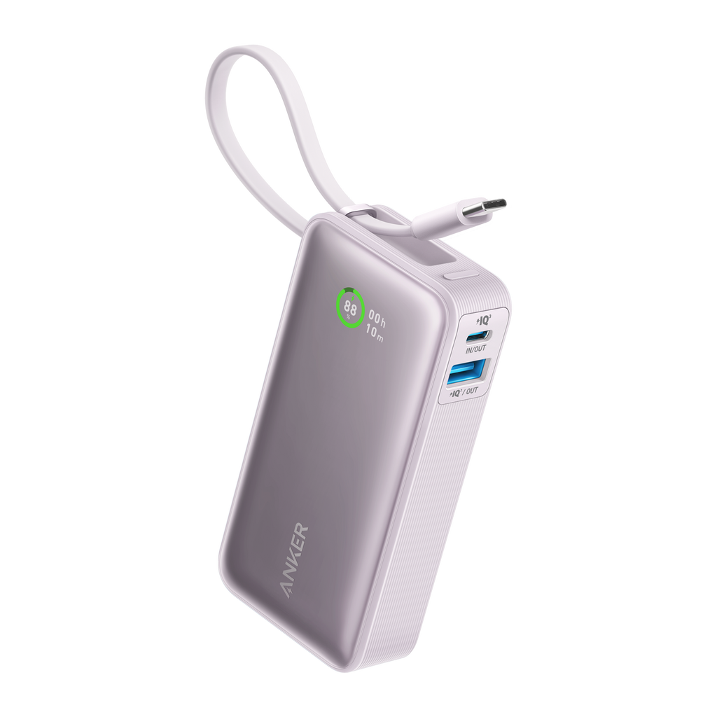 Anker Nano Power Bank (30W, Built-In USB-C Cable), view 25