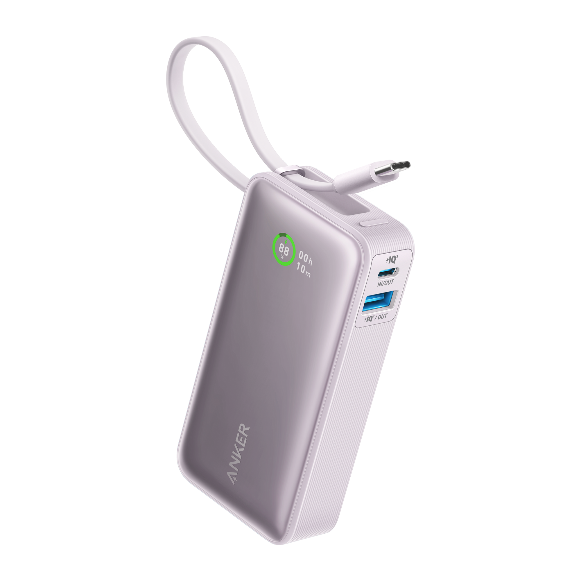 Anker Nano Power Bank (30W, Built-In USB-C Cable), view 25