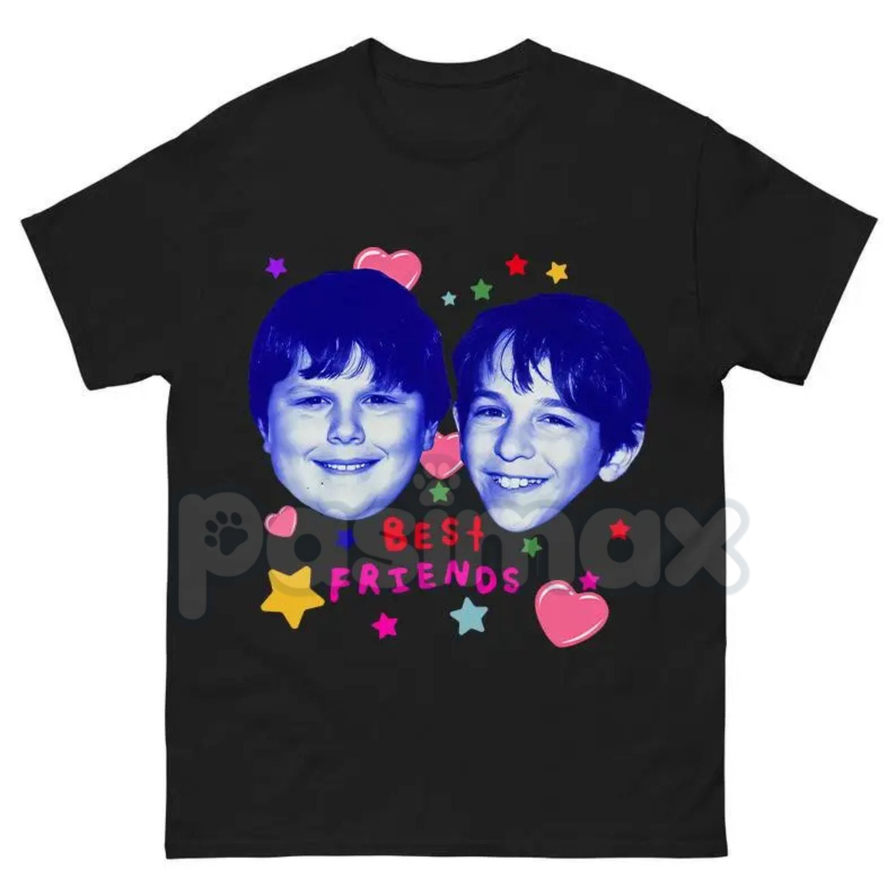 Pasimax Best Friends - Greg and Rowley - Diary of a Wimpy Kid - Meme Shirt - Nostalgic Book Fan Tee, Funny Middle Grade Humor