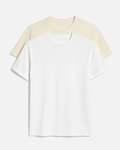 Buki Buki Cinqo Tech Tee 2-Pack - White/Maize — main product shot