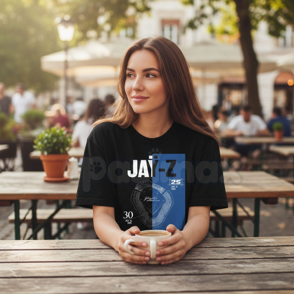 Pasimax Vintage Jay-Z "Two Historic Nights" T-Shirt — lifestyle context