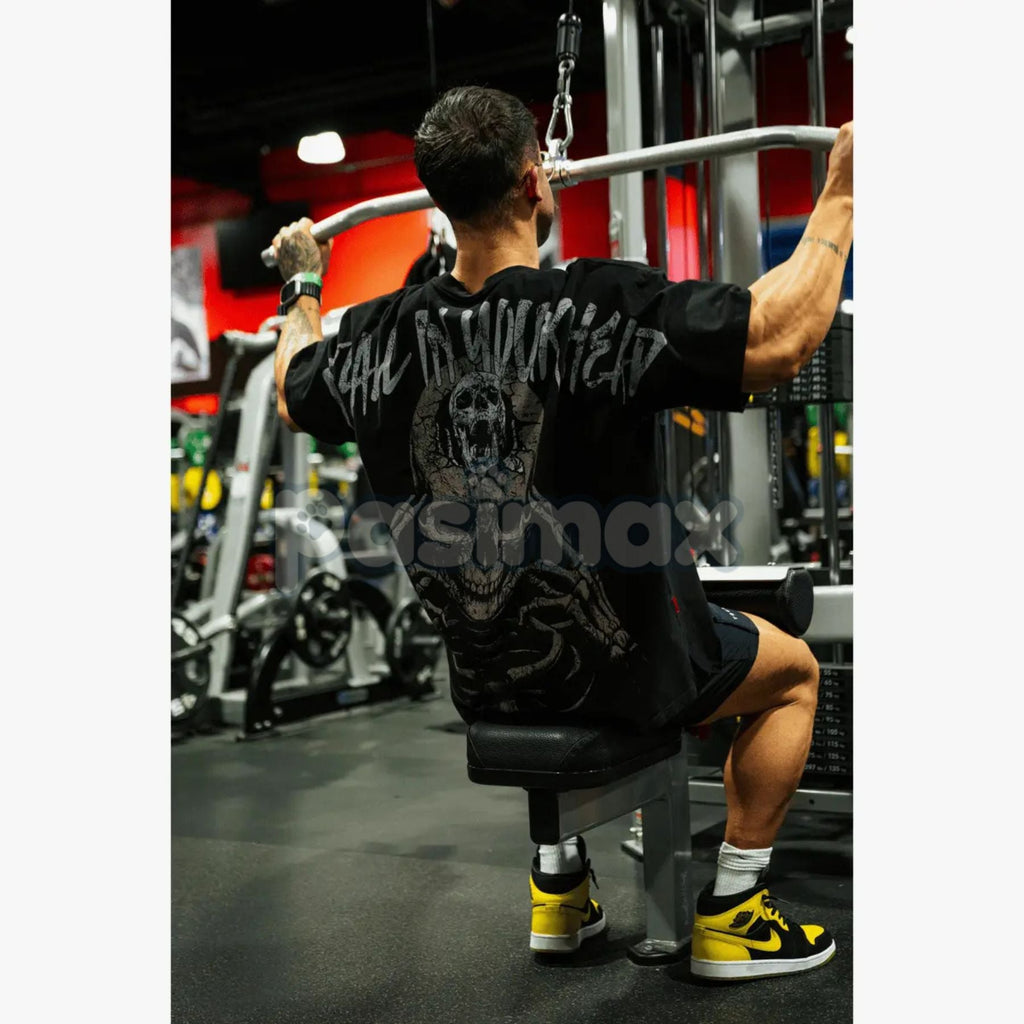 Pasimax IS x BXACTIV "All In Your Head" Oversized T-Shirt — lifestyle context