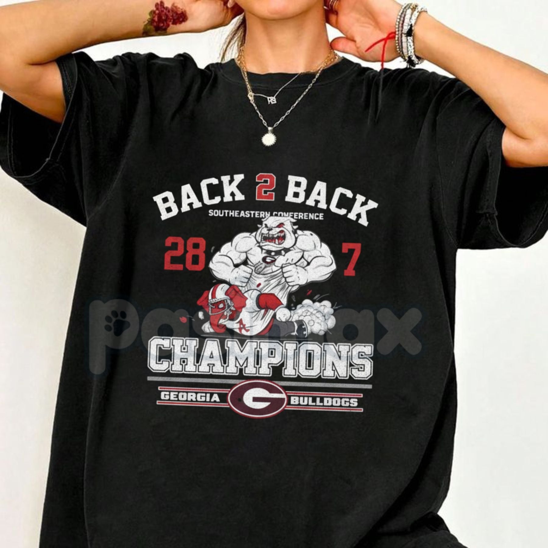 Pasimax SEC Championship 2025 Go Dawgs Shirt - Georgia Bulldogs Football Victory Tee, Official SEC Champions Fan Apparel, UGA