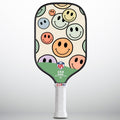 APL - Face Smiley Pickleball Paddle | 16mm Carbon Fiber | Best Pickleball Paddles | American Pickleball League