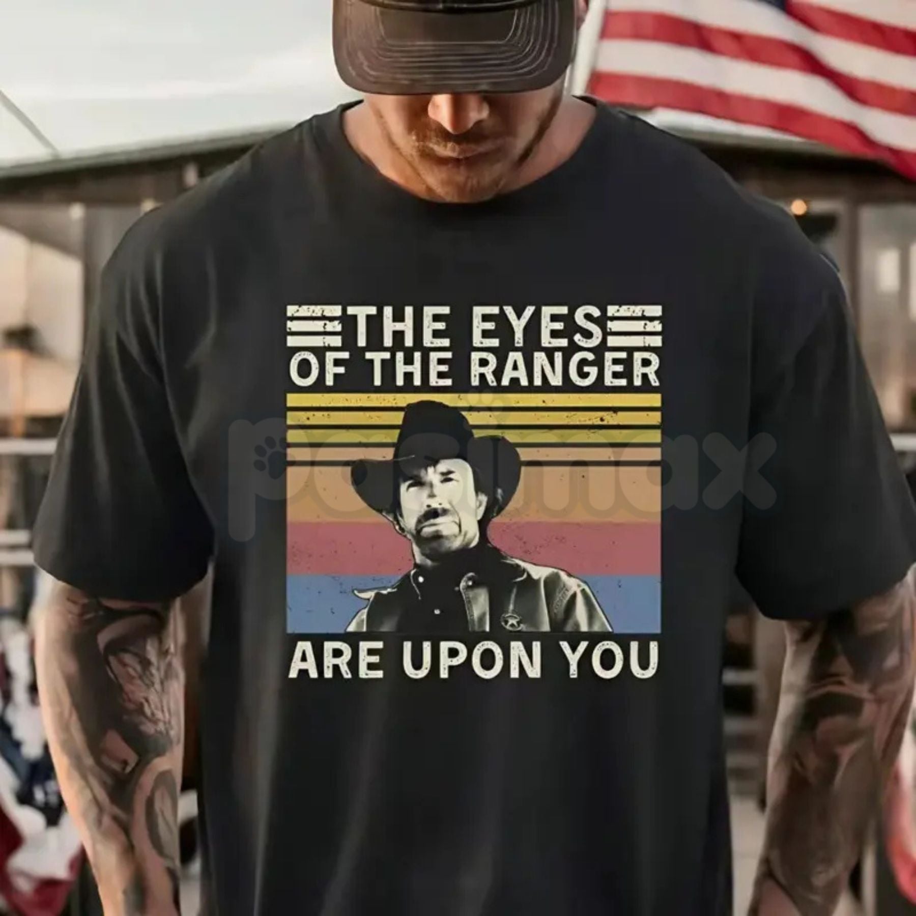 Pasimax "The Eyes Of The Ranger" T-Shirt — lifestyle context