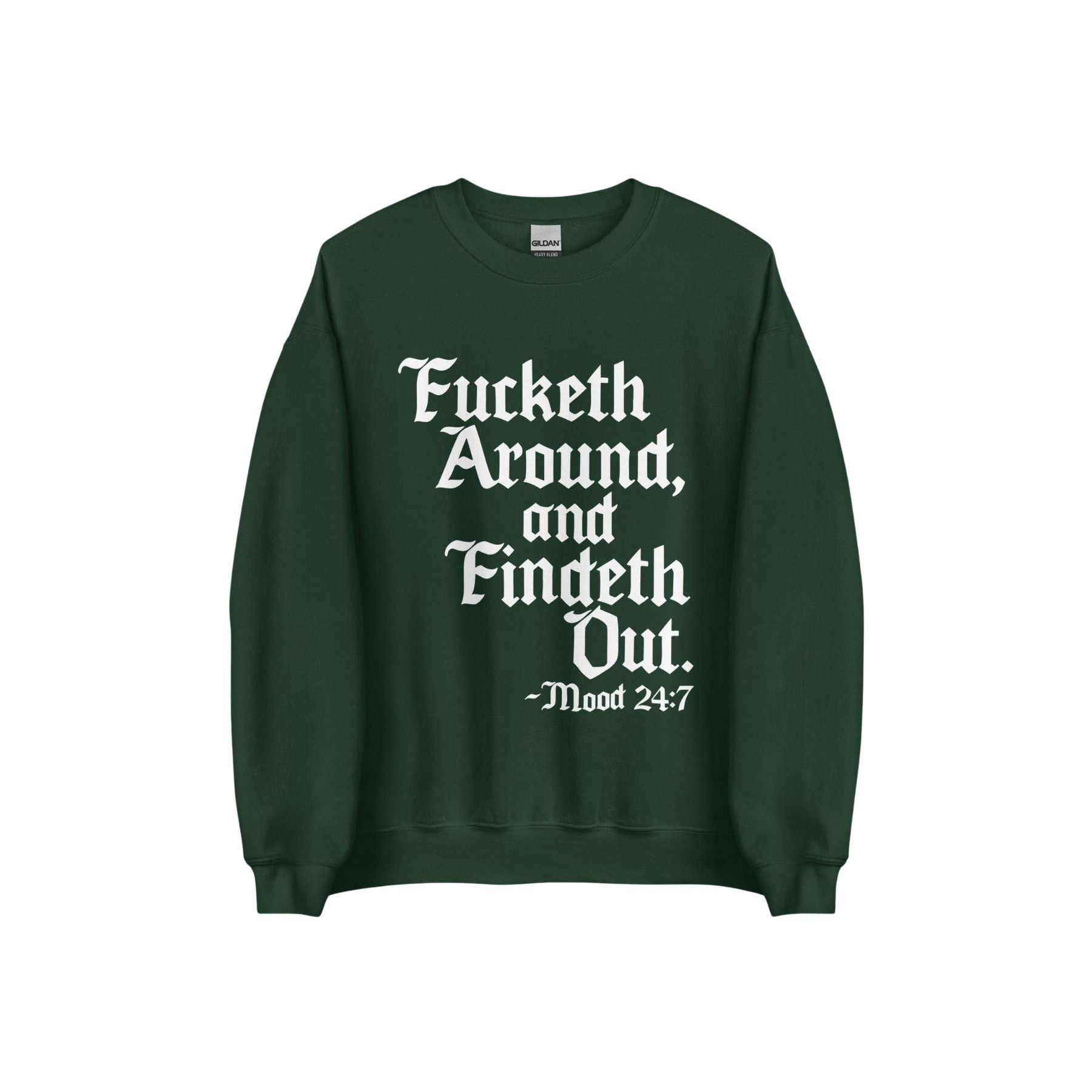 Pasimax Medieval Meme Crewneck Sweatshirt — lifestyle context