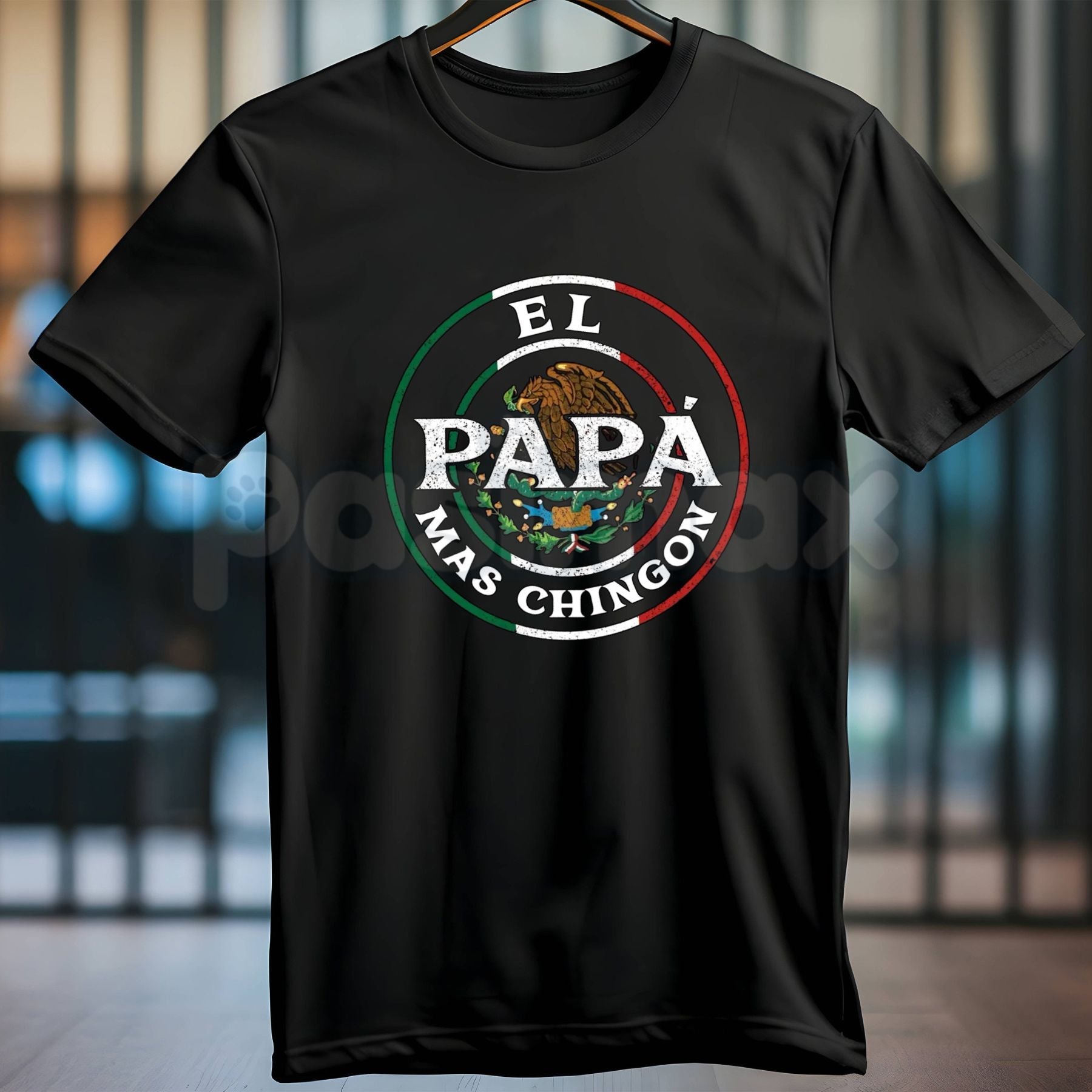 El Papa Mas Chingon T-Shirt – Funny Mexican Father's Day Spanish Novelty Graphic Tee