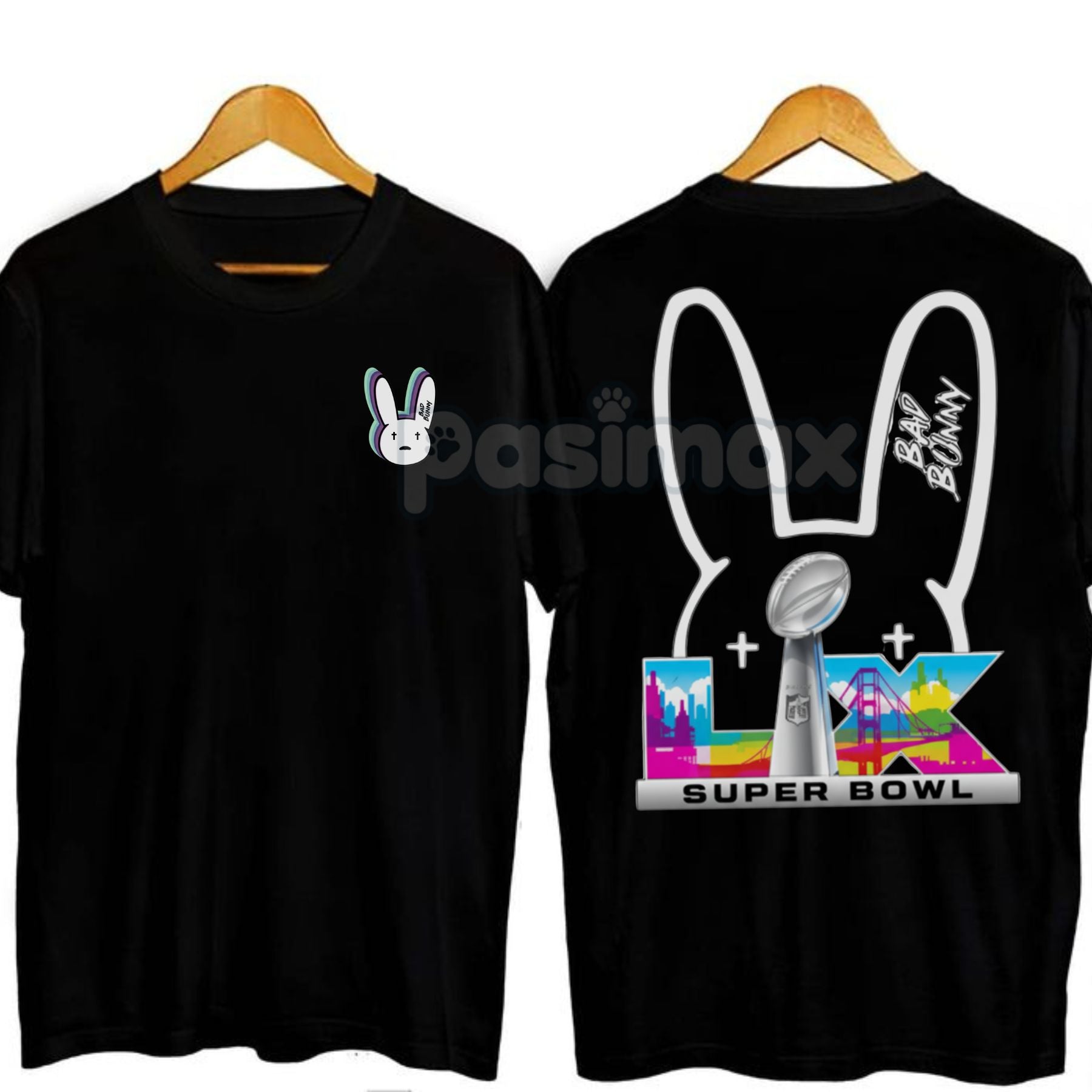 Pasimax Benito Show Graphic Tee Shirt — lifestyle context