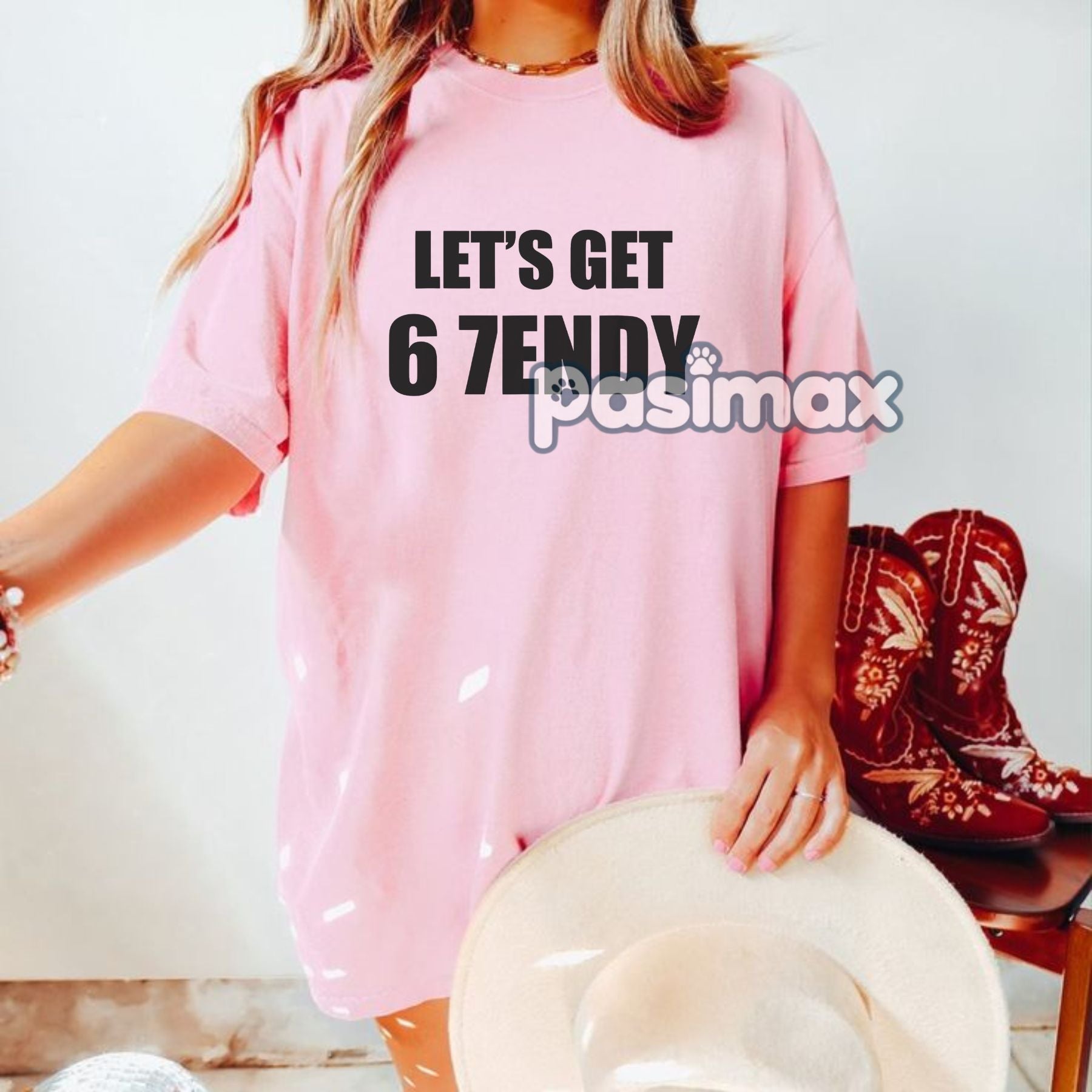 Pasimax "Let's Get 67endy" Funny Meme T-Shirt — lifestyle context