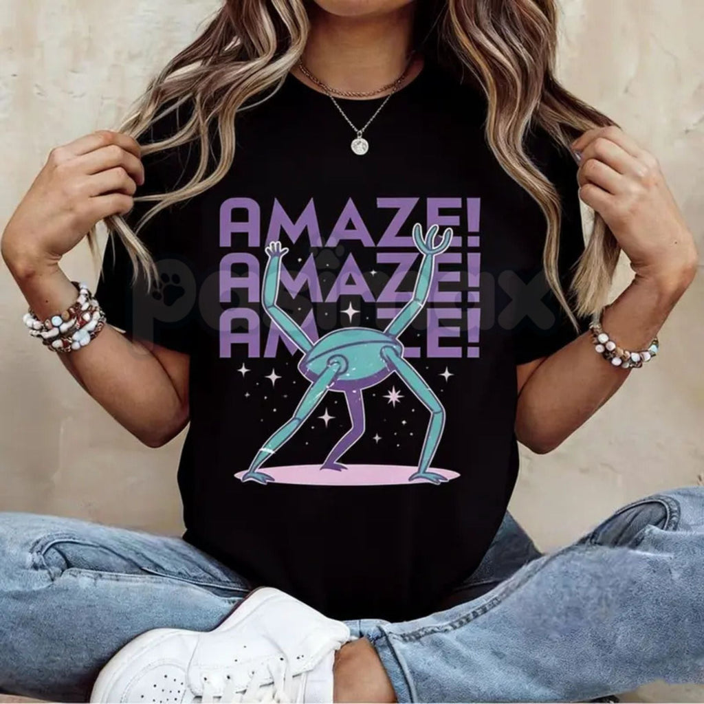 Pasimax Project Hail Mary Mission T-Shirt - Official Rocky & Ryland Grace Graphic Tee, Premium 100% Cotton Sci-Fi Book Fan To