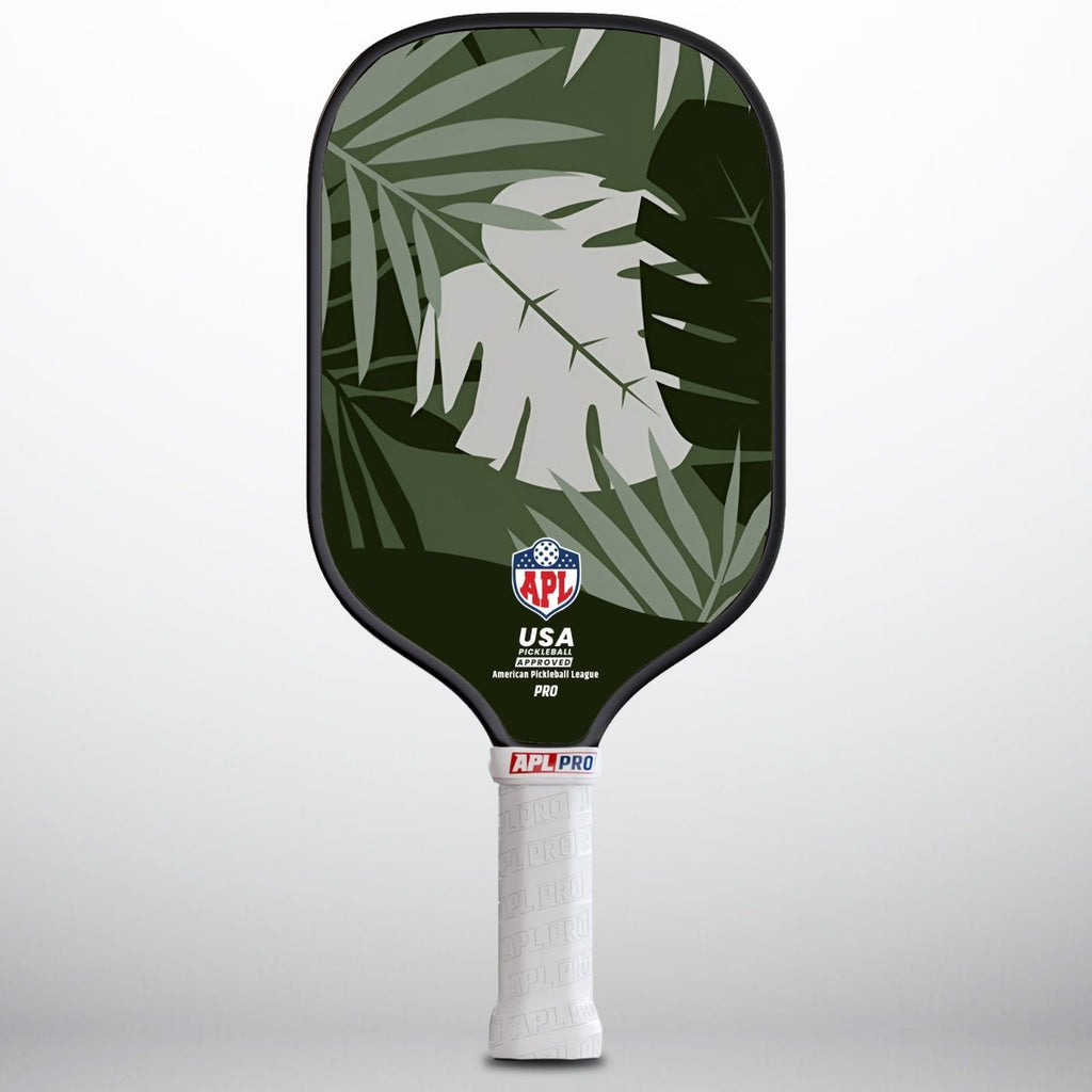 APL - Leaves Pickleball Paddle | 16mm Carbon Fiber | Best Pickleball Paddles | American Pickleball League