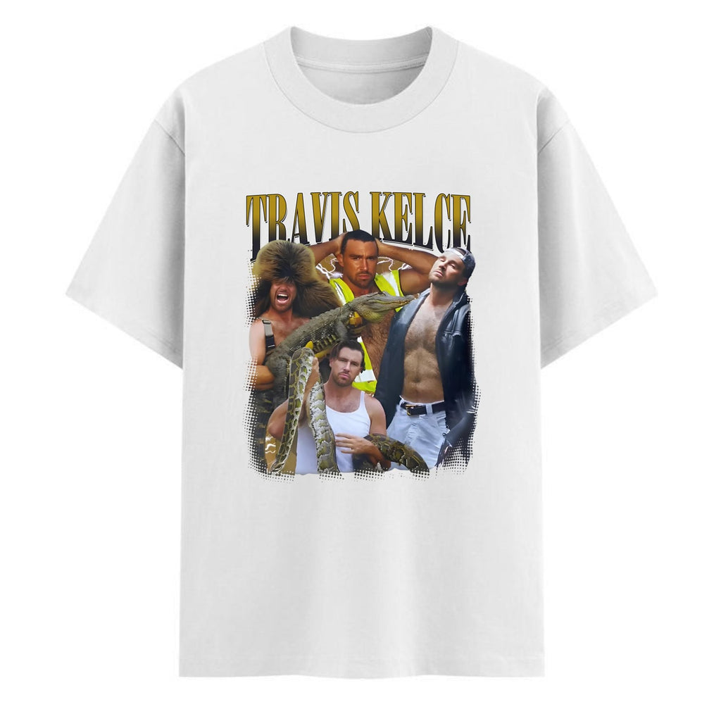 Pasimax Travis Kelce T-Shirt — lifestyle context