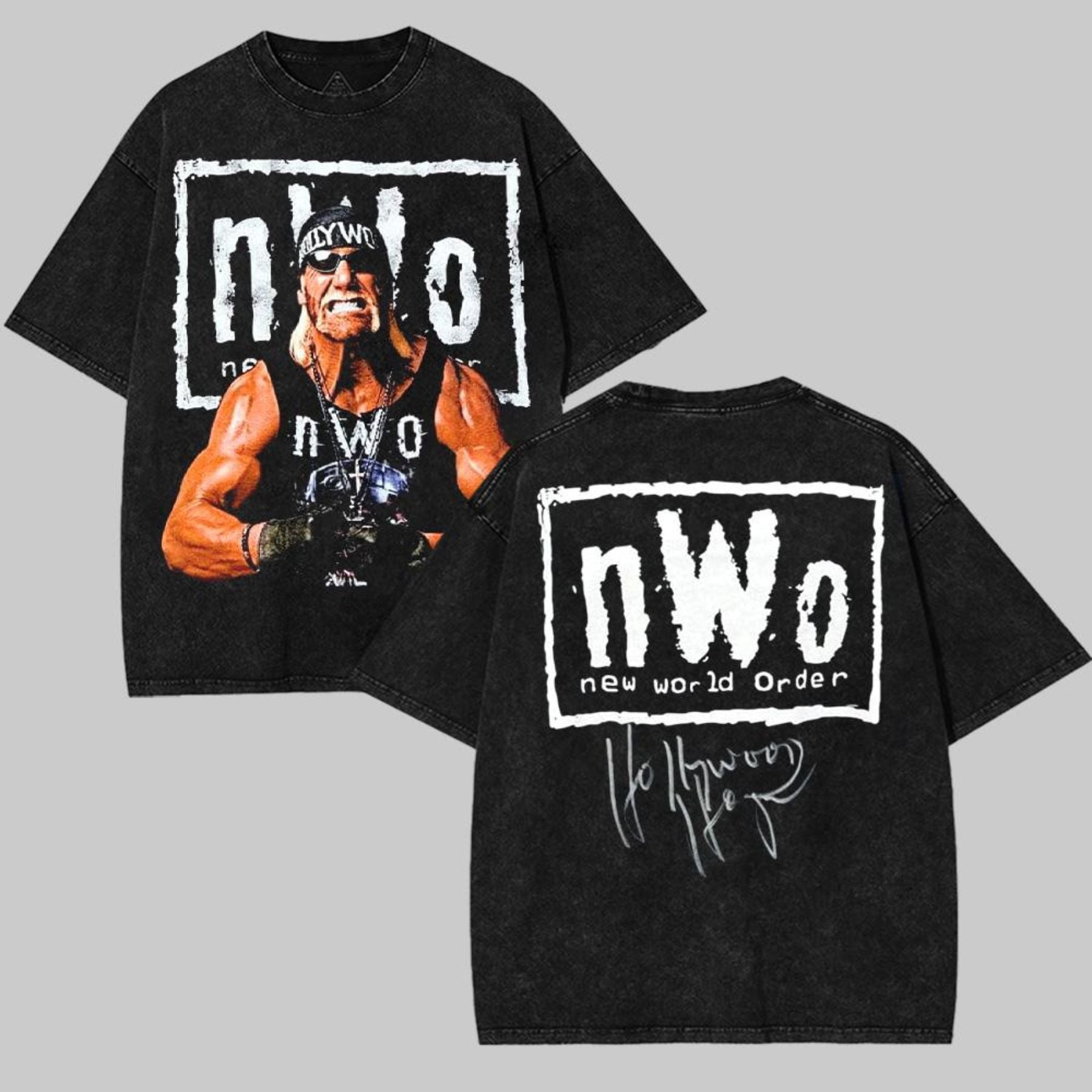 Pasimax Retro NWO Hulk Hogan T-Shirt — lifestyle context