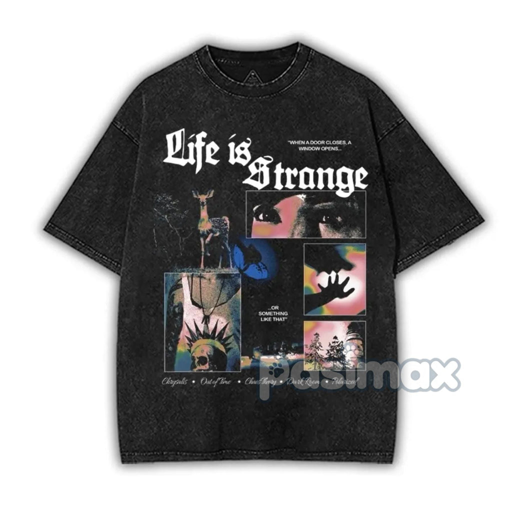 Pasimax Life is Strange Washed T-Shirt — lifestyle context