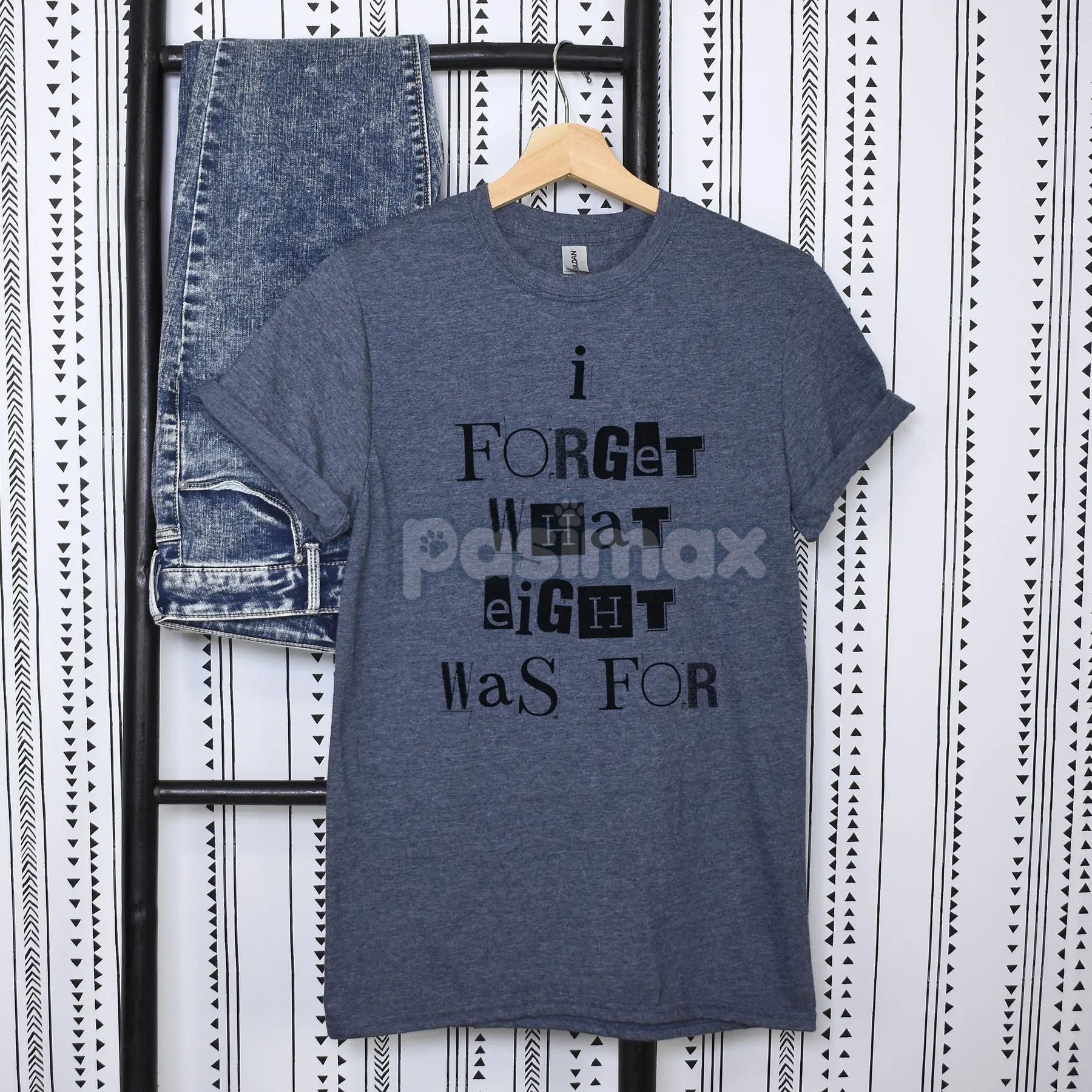 Pasimax 'I Forget What Eight Was For' Subversive T-Shirt — side view