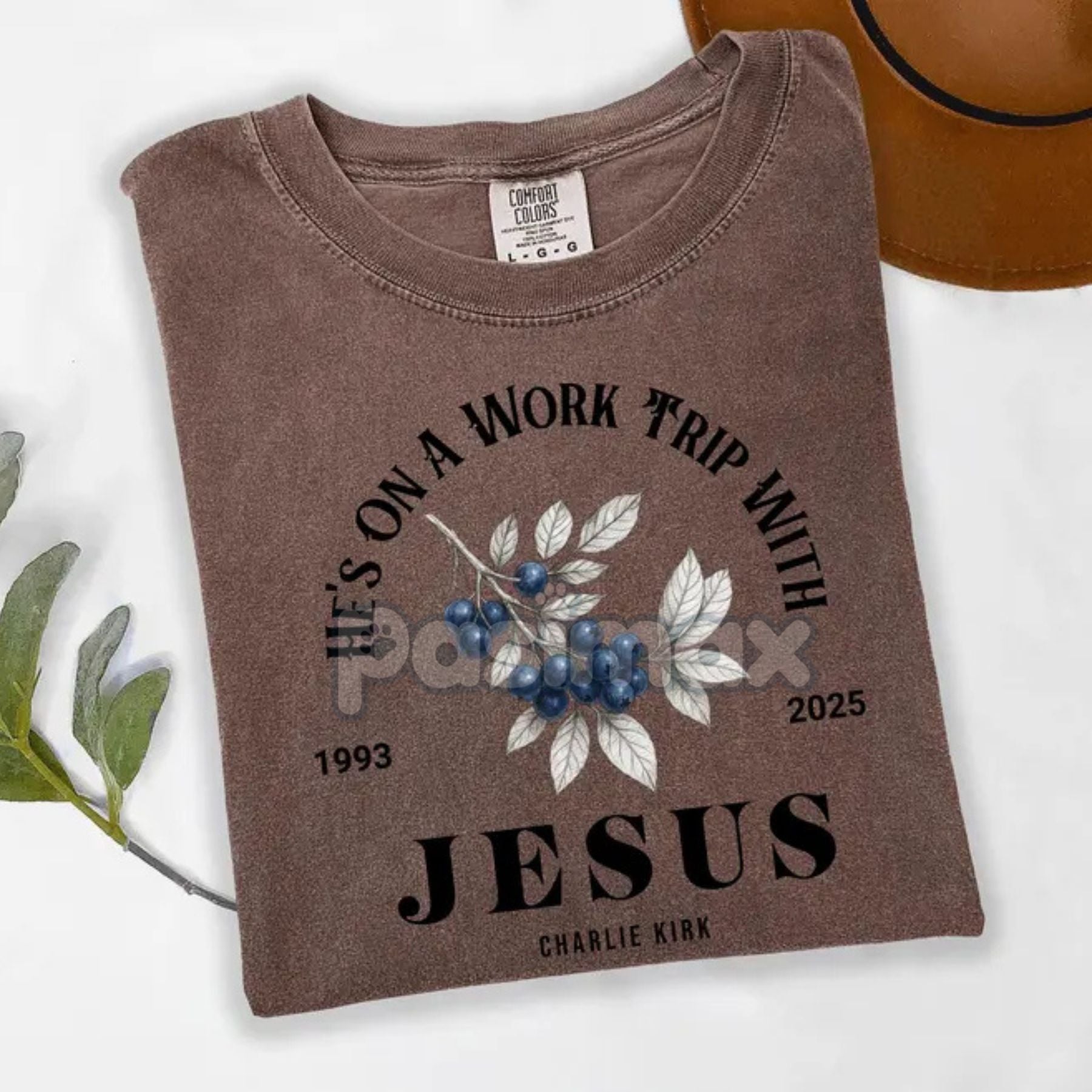 Pasimax Charlie & Erika Kirk Memorial Shirt — lifestyle context