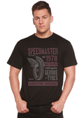 Spun Bamboo Speed Master Spun Bamboo® Men's Bamboo Viscose/Organic Cotton Short Sleeve Graphic T-Shirt — main product shot