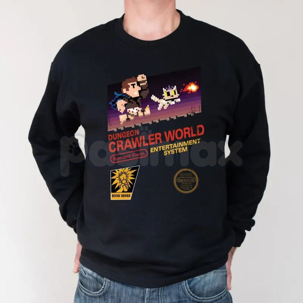 Dungeon Crawler World Shirt – DCC New Achievement Hoodie & Matt Dinniman Fan Gift Sweatshirt