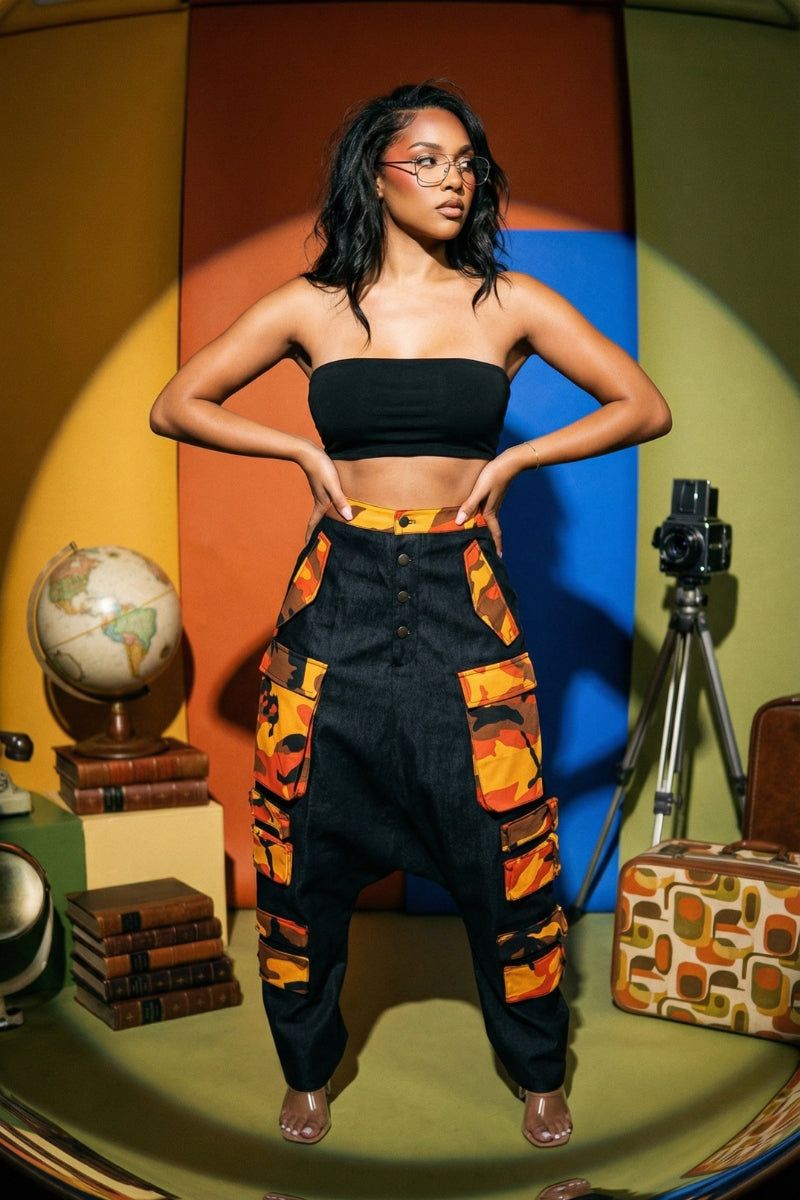 Urban Camouflage Cargo Pants