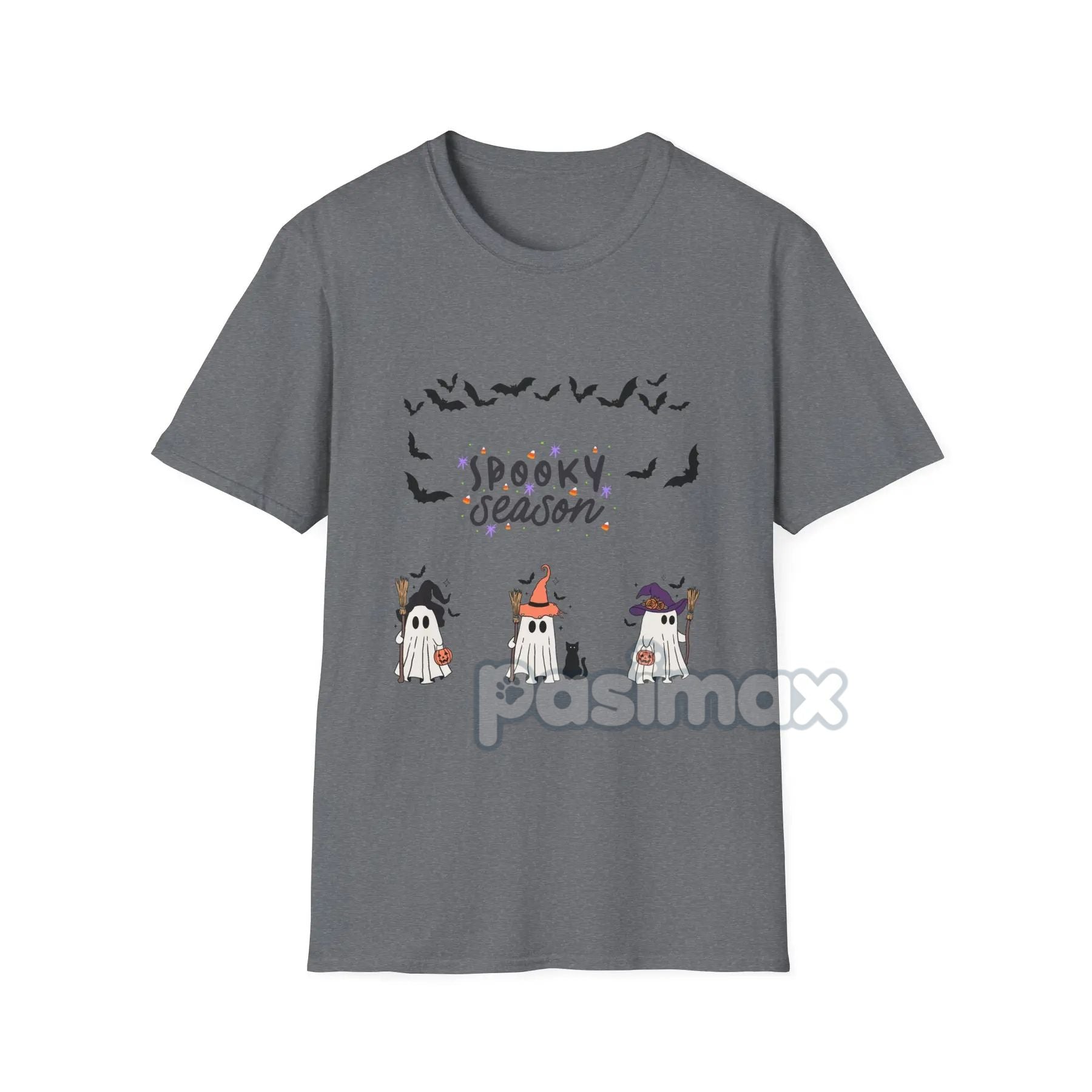 Pasimax Spooky Boo Ghost T-Shirt — lifestyle context