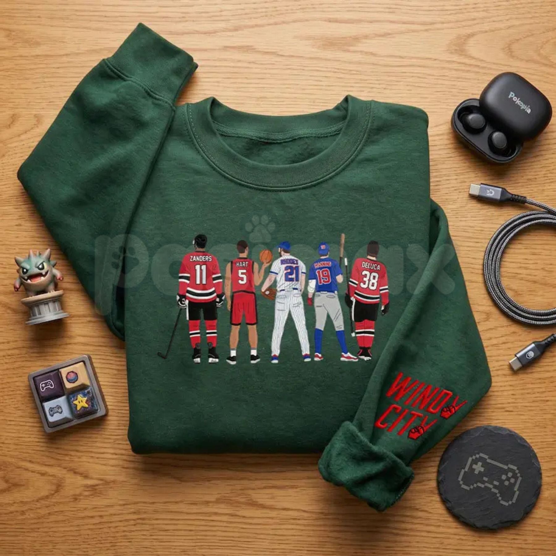 "Windy City" Embroidered Sweatshirt – Chicago Pride Crewneck