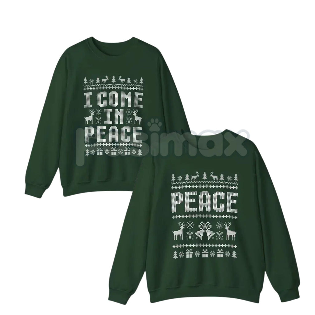 Pasimax Funny Ugly Christmas Sweatshirts for Couples – Matching Holiday Humor Crewnecks — lifestyle context