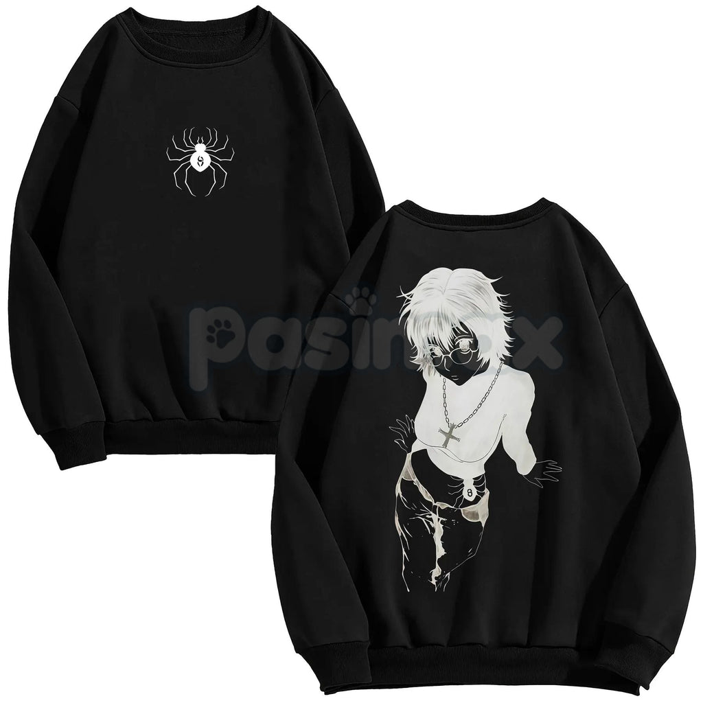 Pasimax Shizuku #8 Phantom Troupe Graphic Tee – Hunter x Hunter Streetwear Hoodie & Double-Sided Vintage Sweatshirt — lifesty