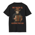Pasimax "Me Dicen El Asesino Por Ahi" T-Shirt — detail close-up