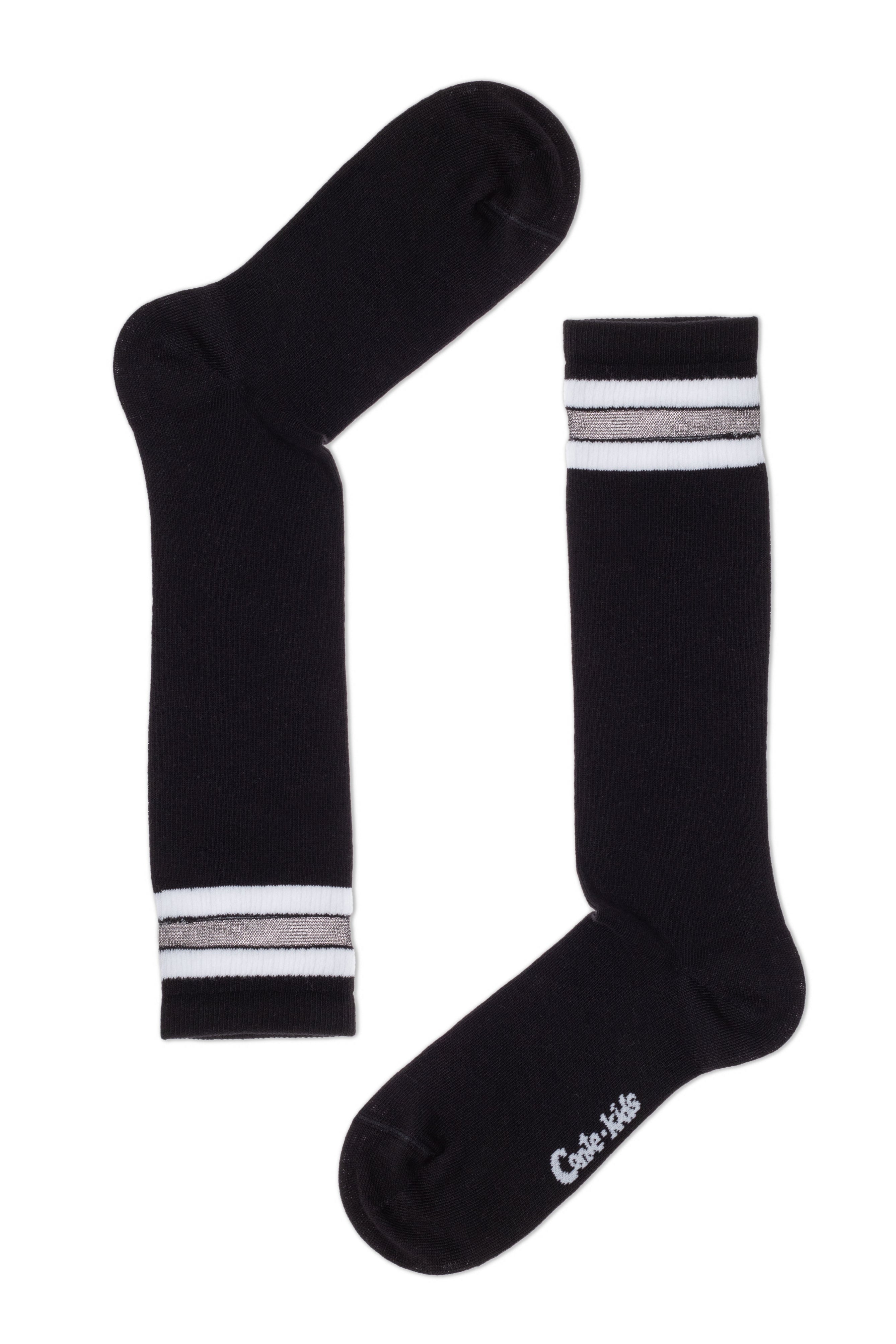 TheRanok.com Conte-Kids Classic Cotton Knee-High Socks - Tip-Top 049 — detail close-up