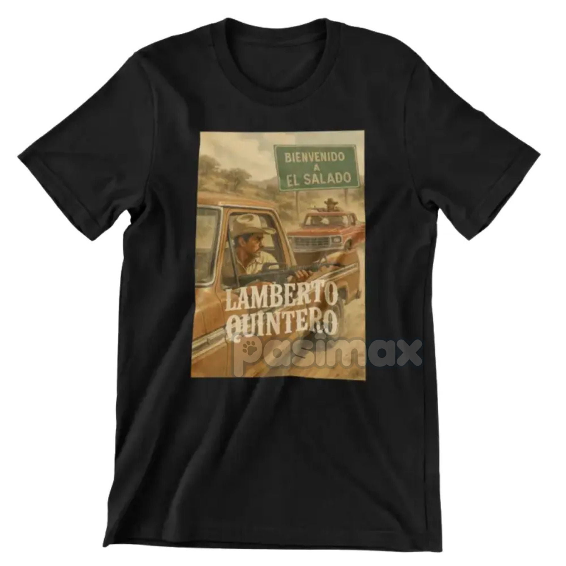 Pasimax Quintero Vintage Unisex T-Shirt — lifestyle context