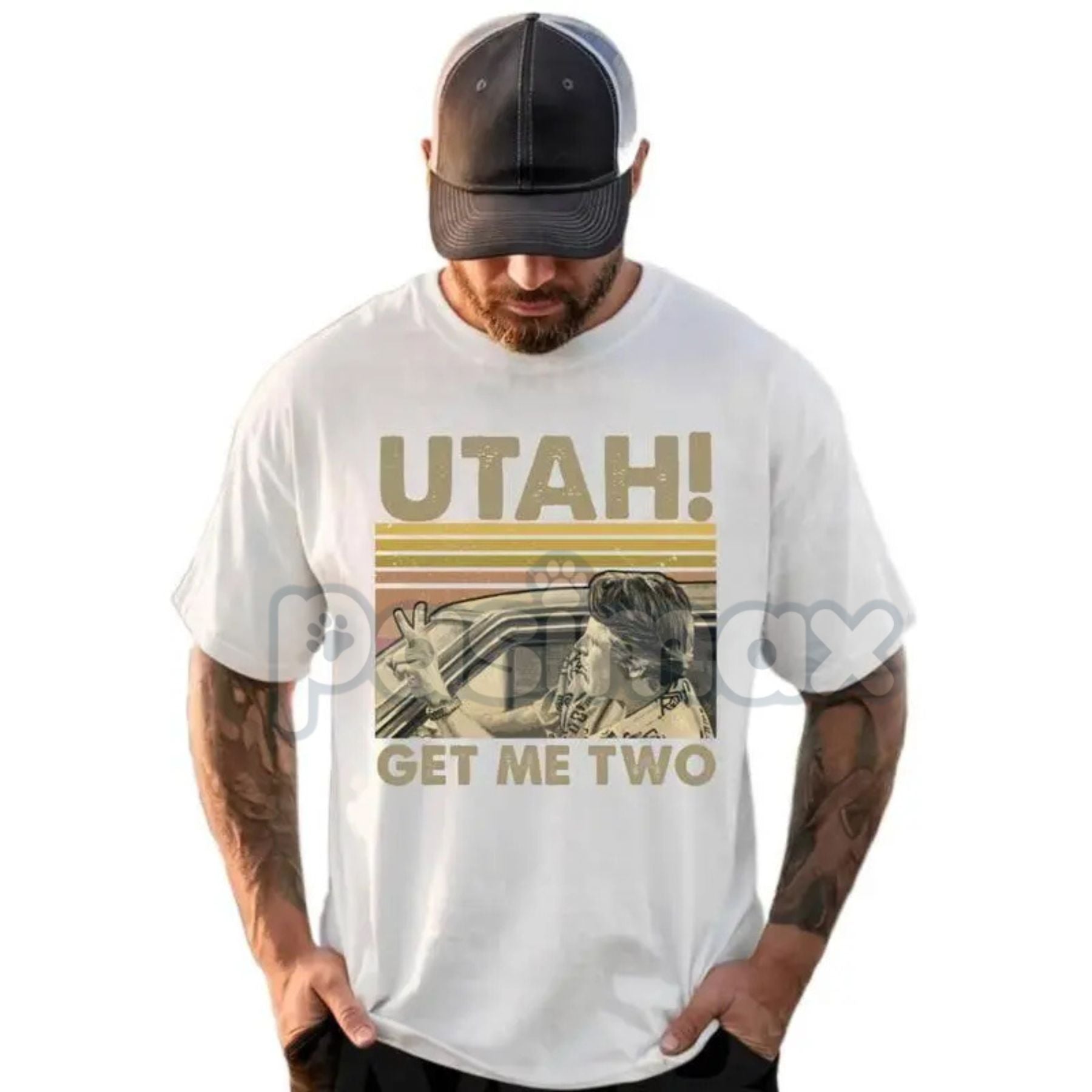 Pasimax "Utah Get Me Two" Vintage T-Shirt — lifestyle context