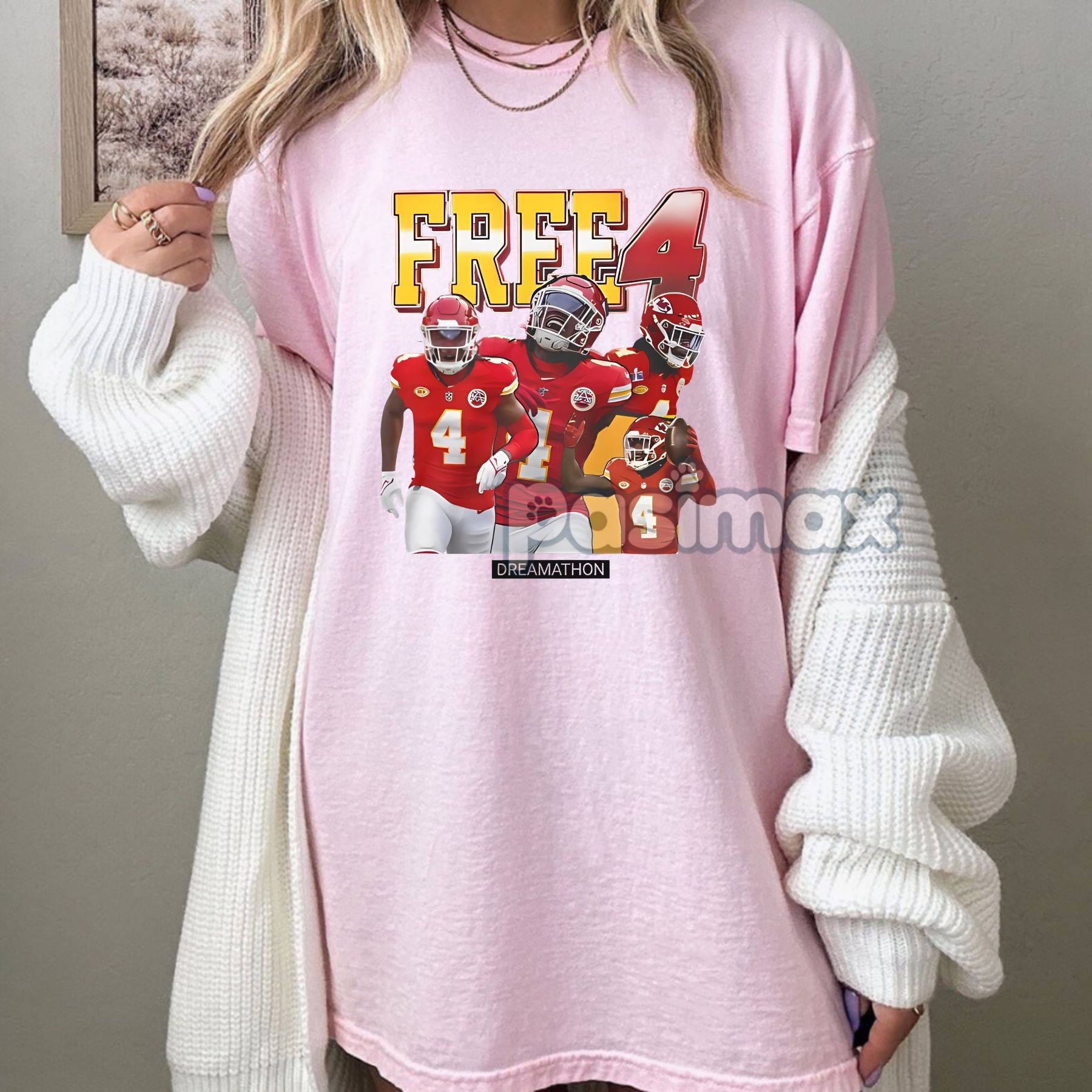 Pasimax Free 4 Dreamathon T-Shirt — lifestyle context