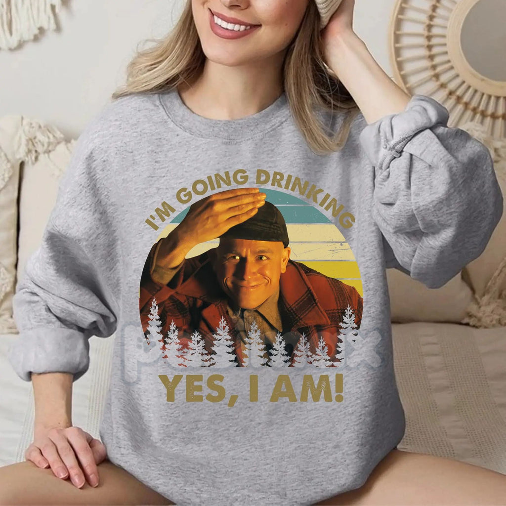 Pasimax The Plainfield Tavern Tour: "I'm Going Drinking Ed Gein" Sweatshirt – Dark Humor — lifestyle context