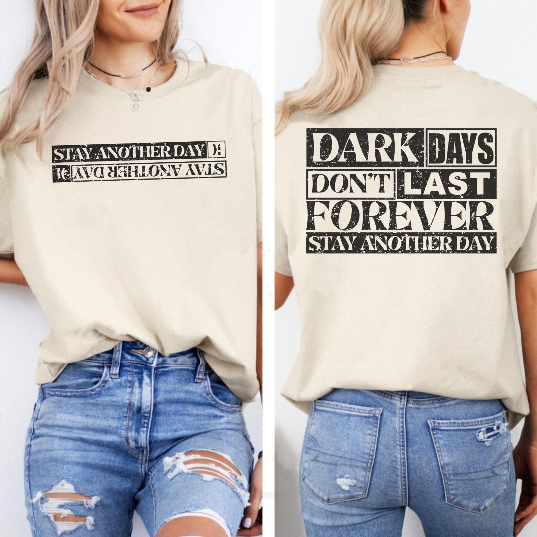 Pasimax Mental Health Awareness Shirt — lifestyle context