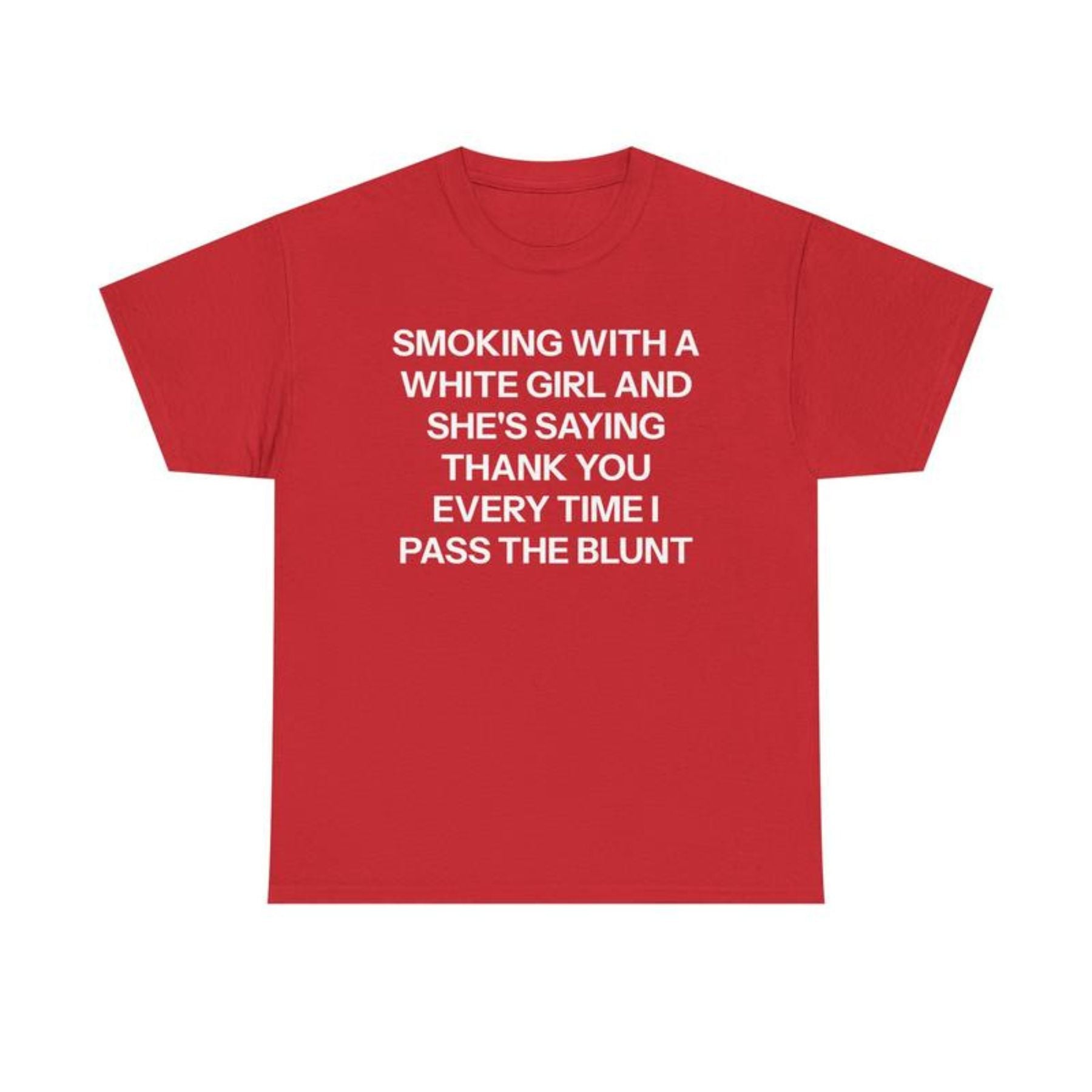 Pasimax "She's Saying Thank You" T-Shirt — lifestyle context