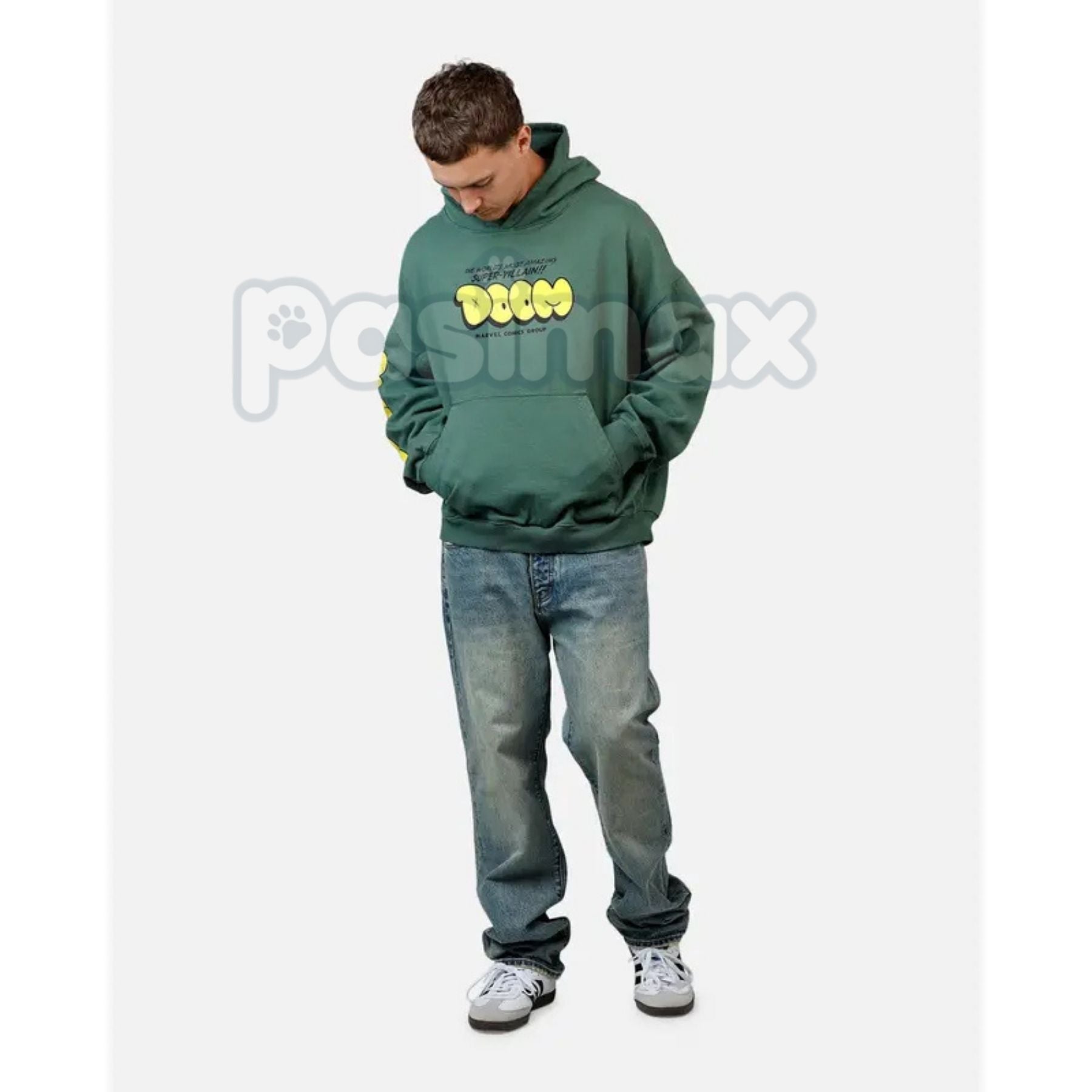 Pasimax Doctor Doom Genius Ruler Premium Hoodie – Fantastic Four Marvel Supervillain Pullover, Latveria Monarch Apparel, Unis