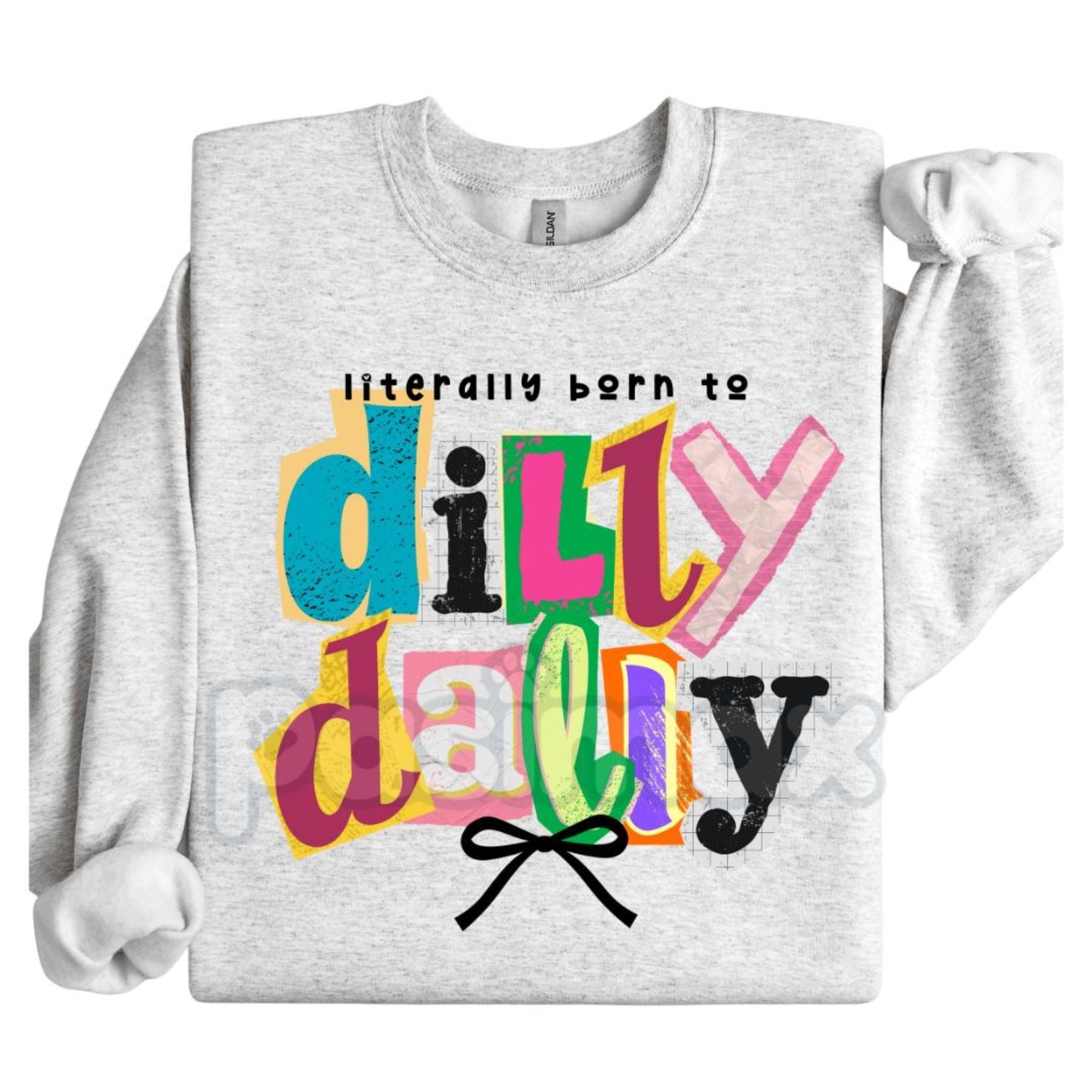 Pasimax Preppy Girl Collage Y2K Sweatshirt | Aesthetic 2000s Nostalgia Crewneck | Vintage College Style Jumper | Trendy Retro