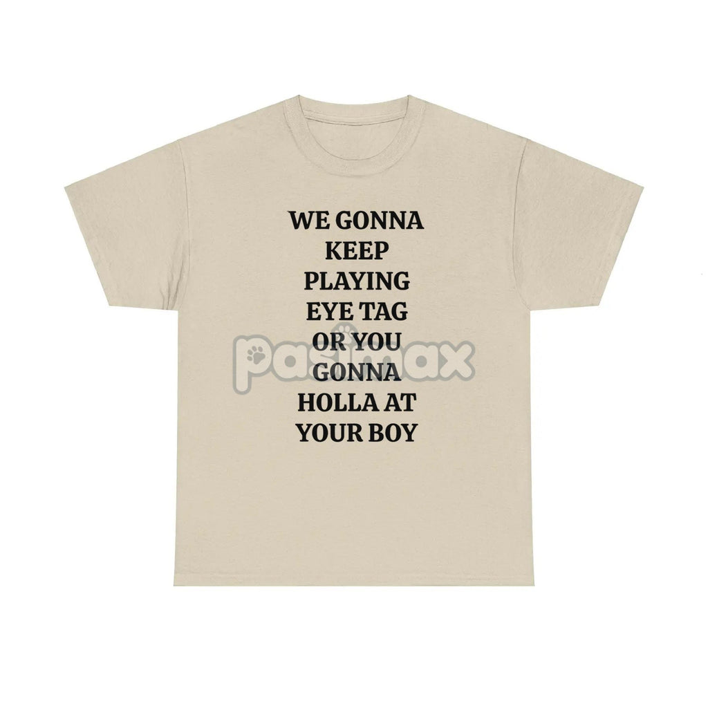 Pasimax "Eye Tag Fever" T-Shirt — lifestyle context