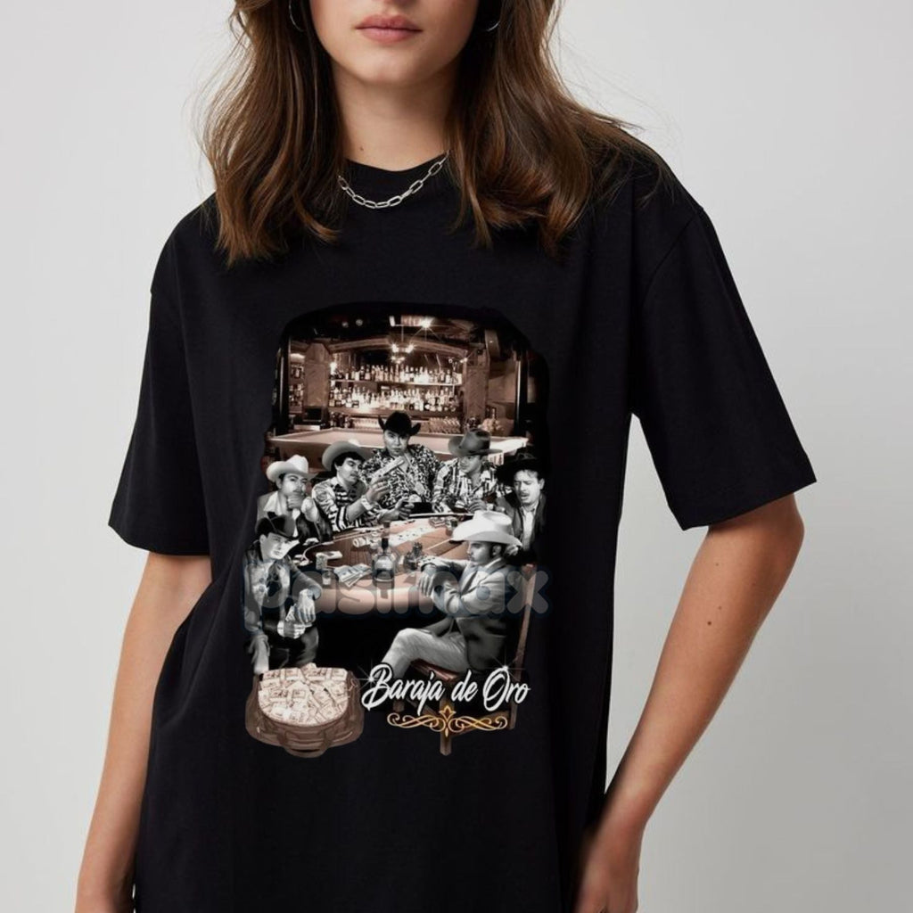 Pasimax Mexican Narco Style Graphic Tee — lifestyle context