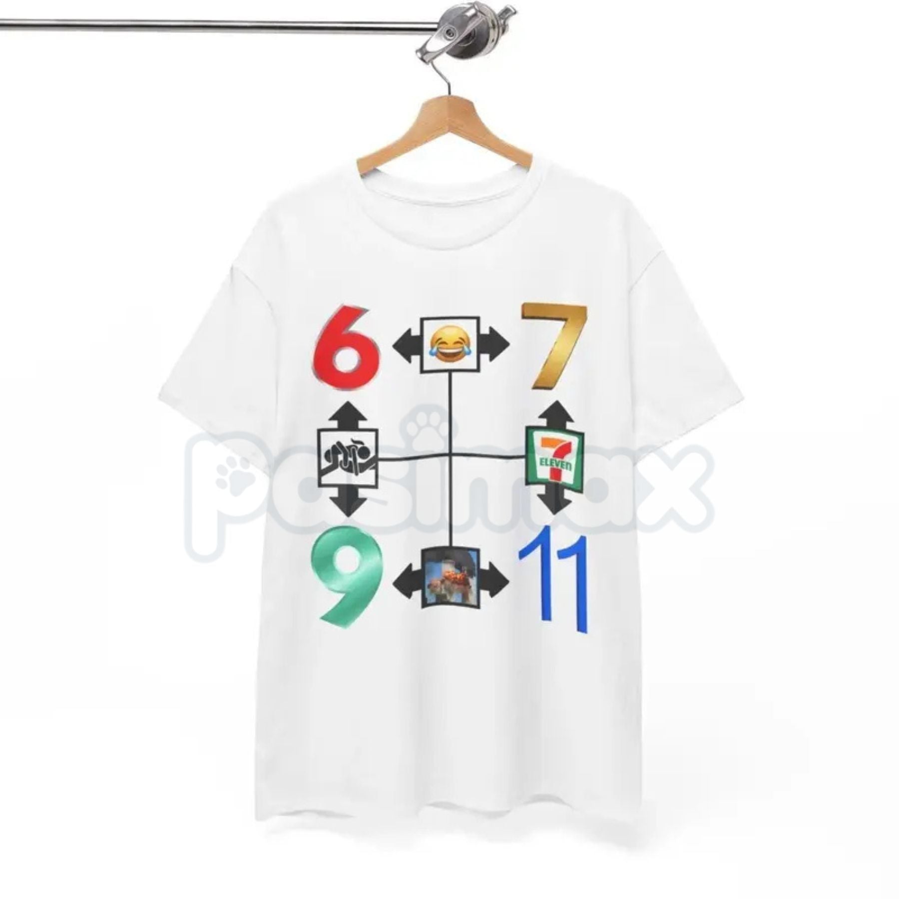 67911 Unisex Heavy Cotton T-Shirt – Premium 100% Cotton Structured Graphic Tee, Soft Lived-In Heavyweight Industrial Top, Minimalist Essential Daily Silhouette Shirt, Made in USA