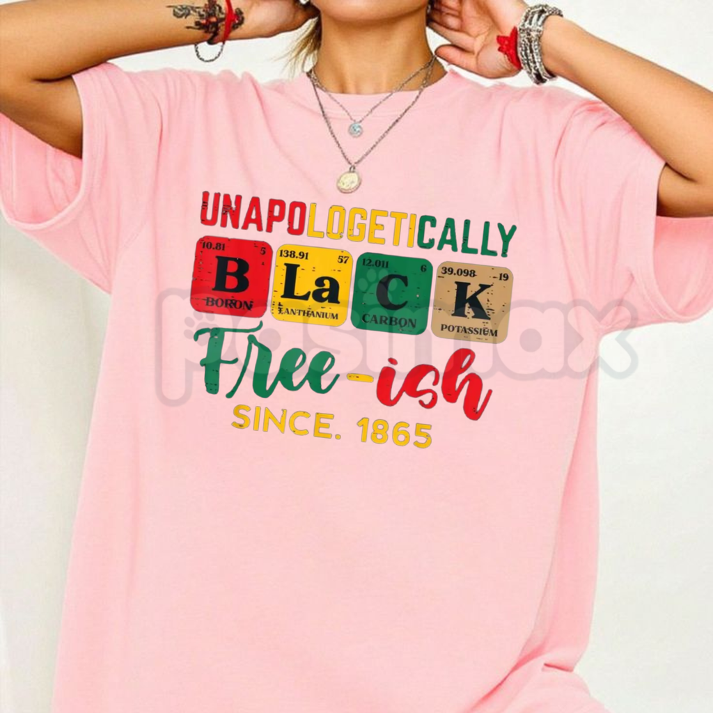 "Celebrating Unapologetically" Juneteenth T-Shirt – Bold Pan-African Freedom Graphic Tee