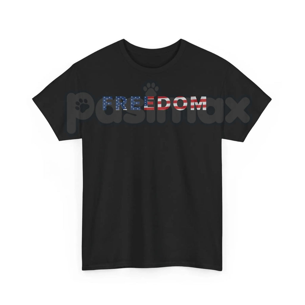Pasimax Ameri-Humor Anniversary & Valentine's T-Shirt - Funny Patriotic Couple's Graphic Tee, Premium 100% Cotton Romantic Co