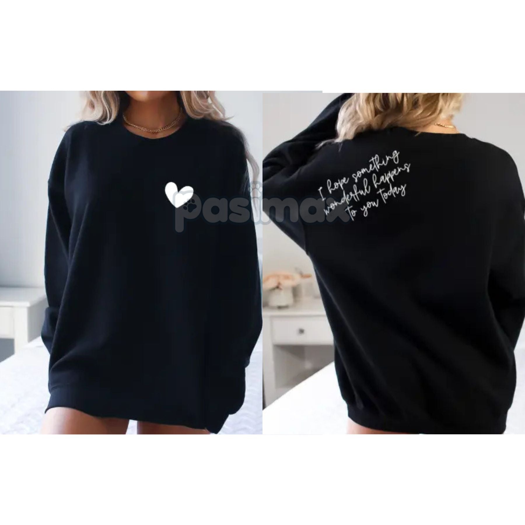Pasimax High-Quality Crewneck Sweatshirt — lifestyle context