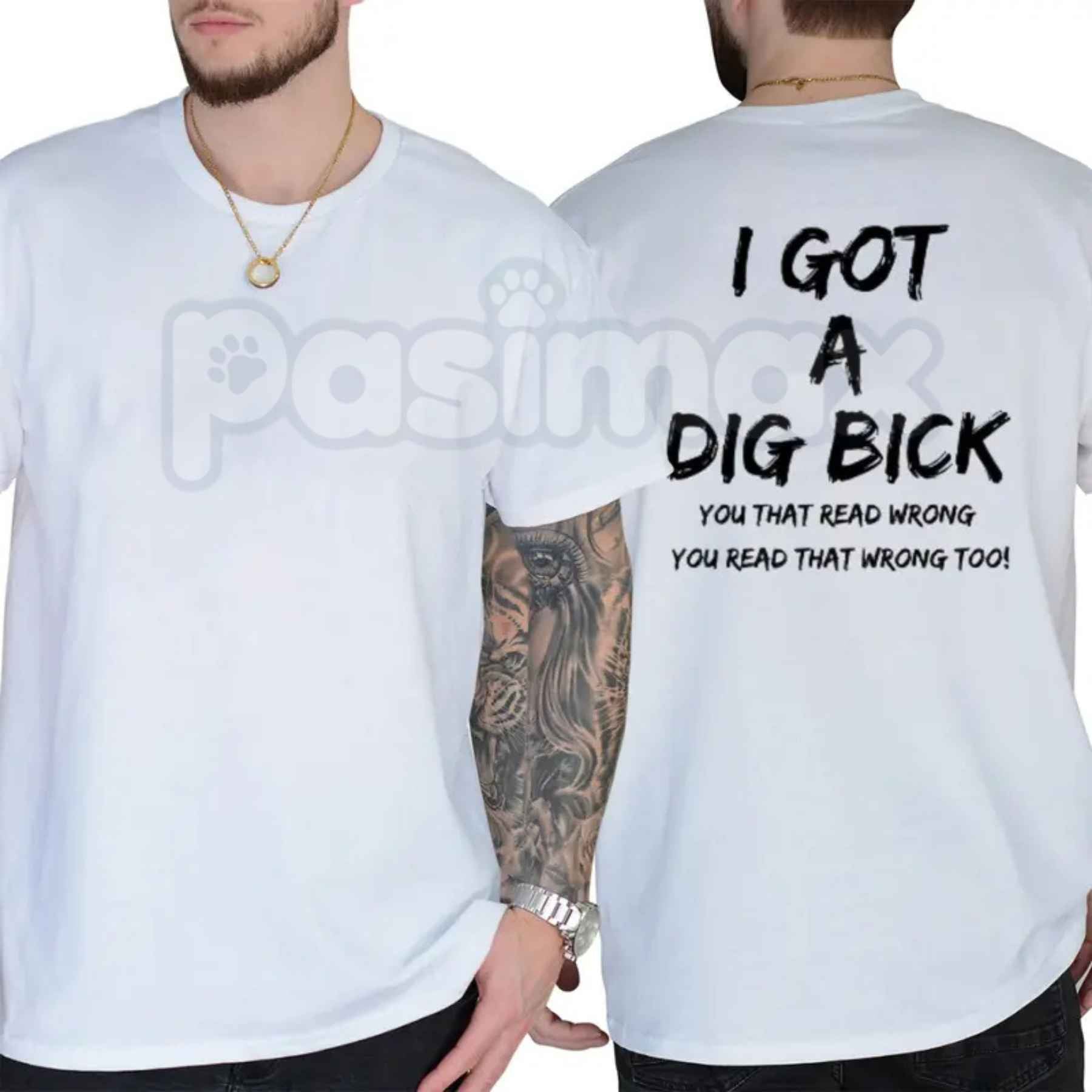 I Got A BD Graphic T-Shirt – Funny Sarcastic Humorous Unisex Cotton Short Sleeve Tee
