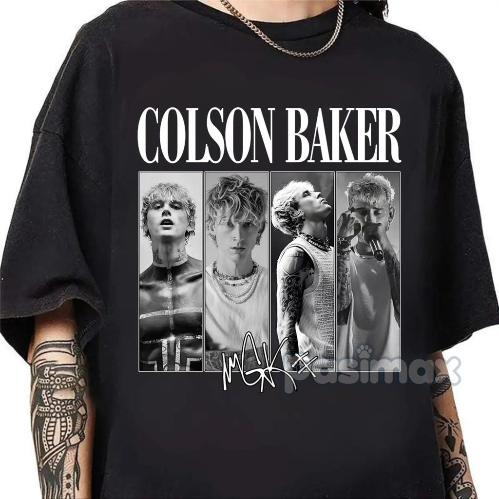 Pasimax Classic Rock Band Graphic T-Shirt — lifestyle context